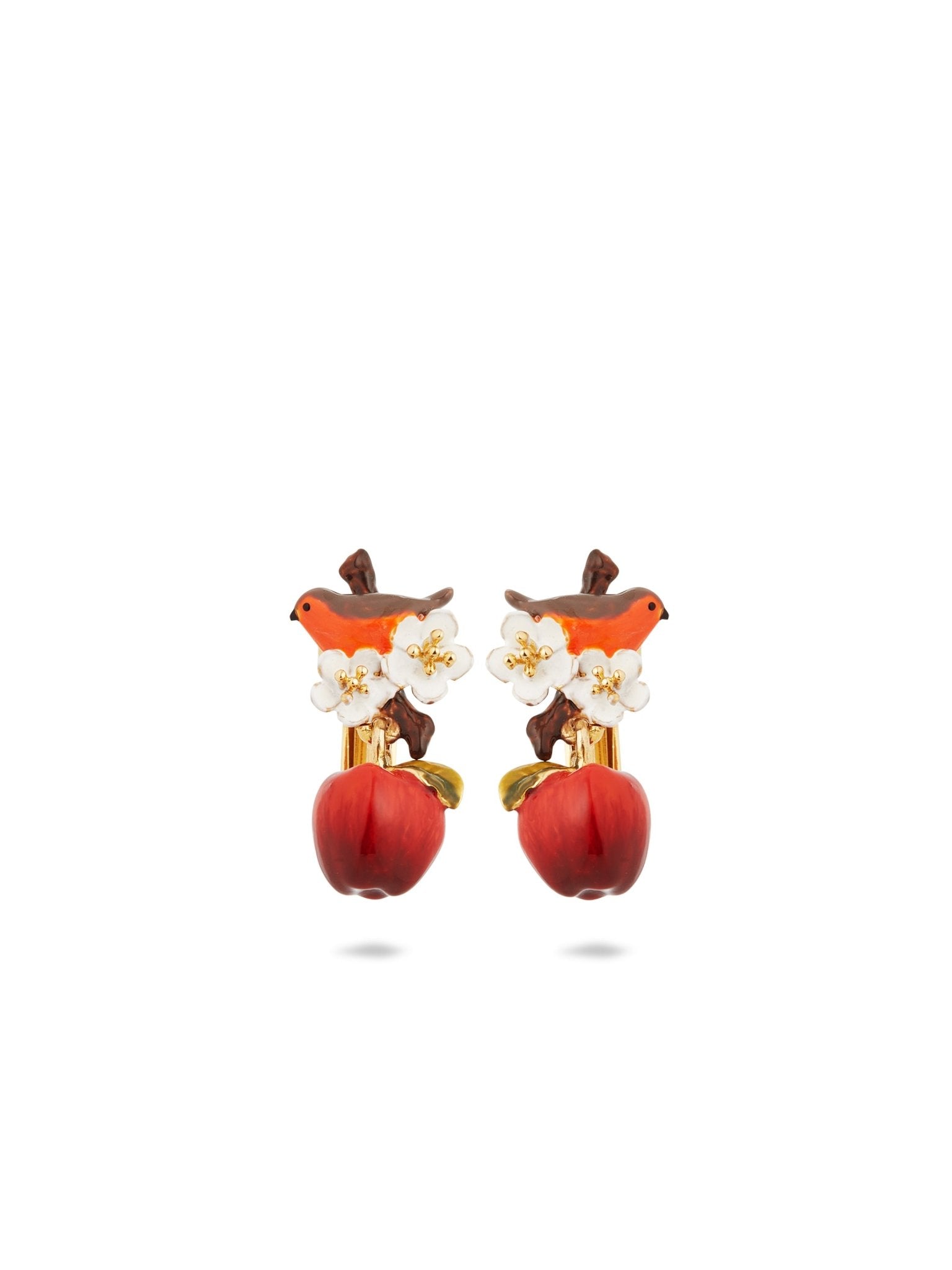 Robin And Apple Earrings | AUDC1021 - Les Nereides