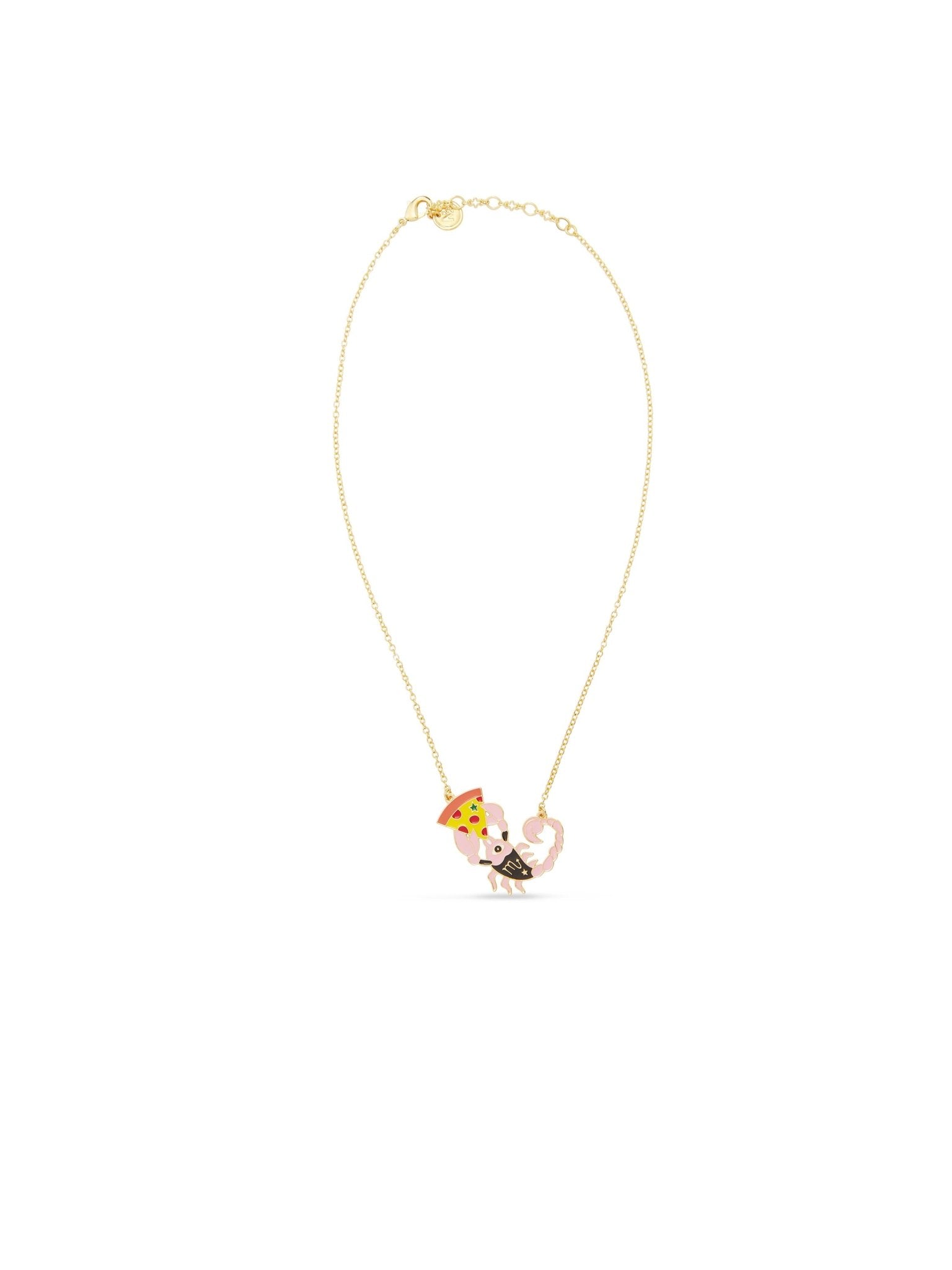 Scorpio Astrological Sign Pendant Necklace | AUSA3081 - Les Nereides