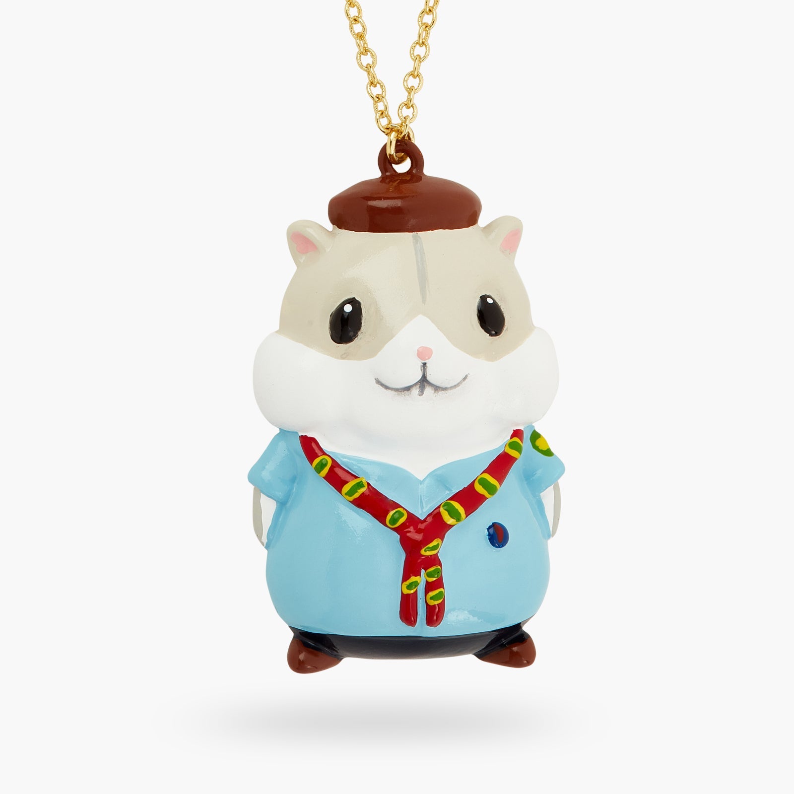 Scout Hamster Pendant Necklace | ATGJ3011 - Les Nereides
