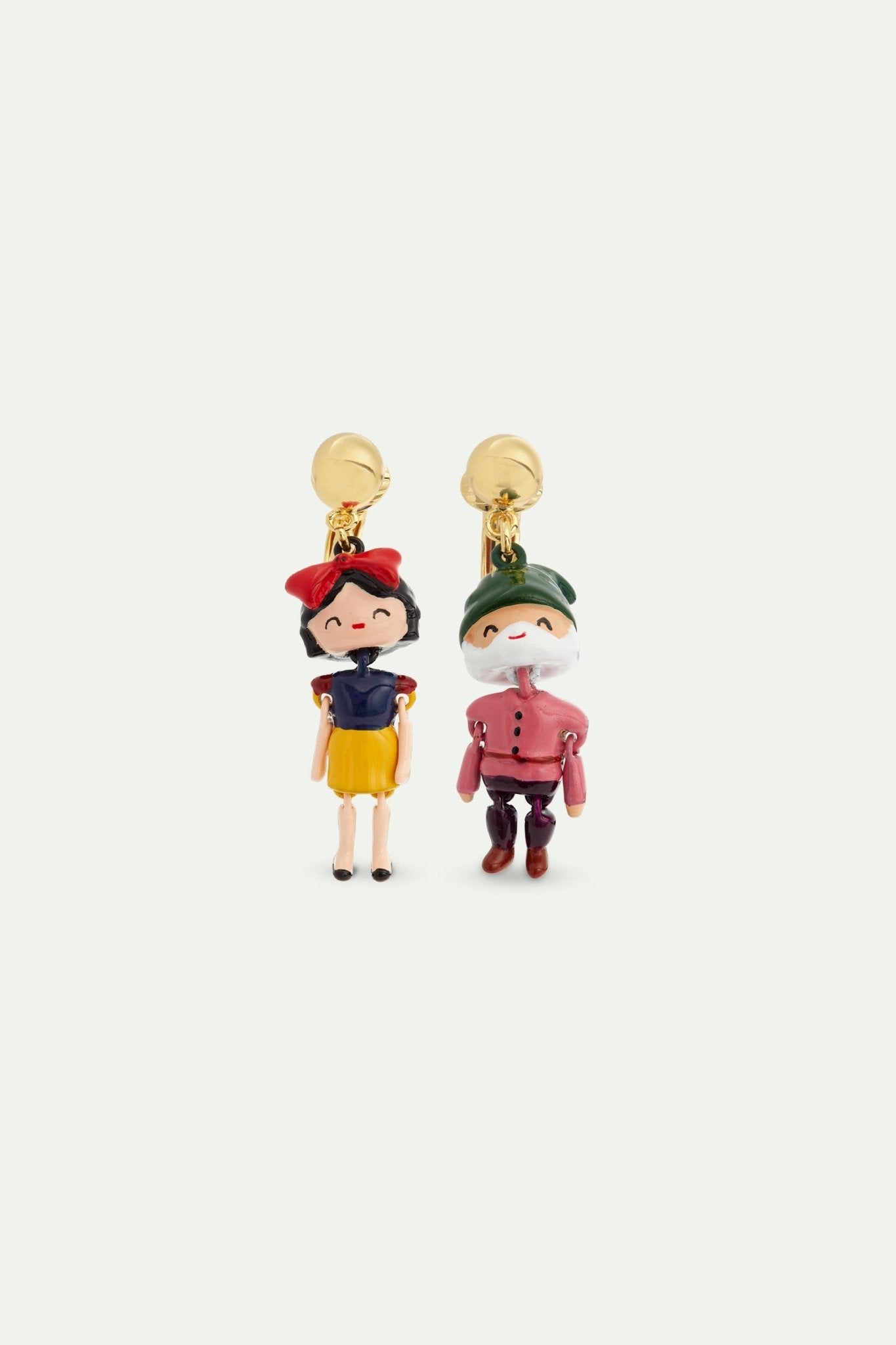 Snow White and dwarf earrings | AVPO1021 - Les Nereides