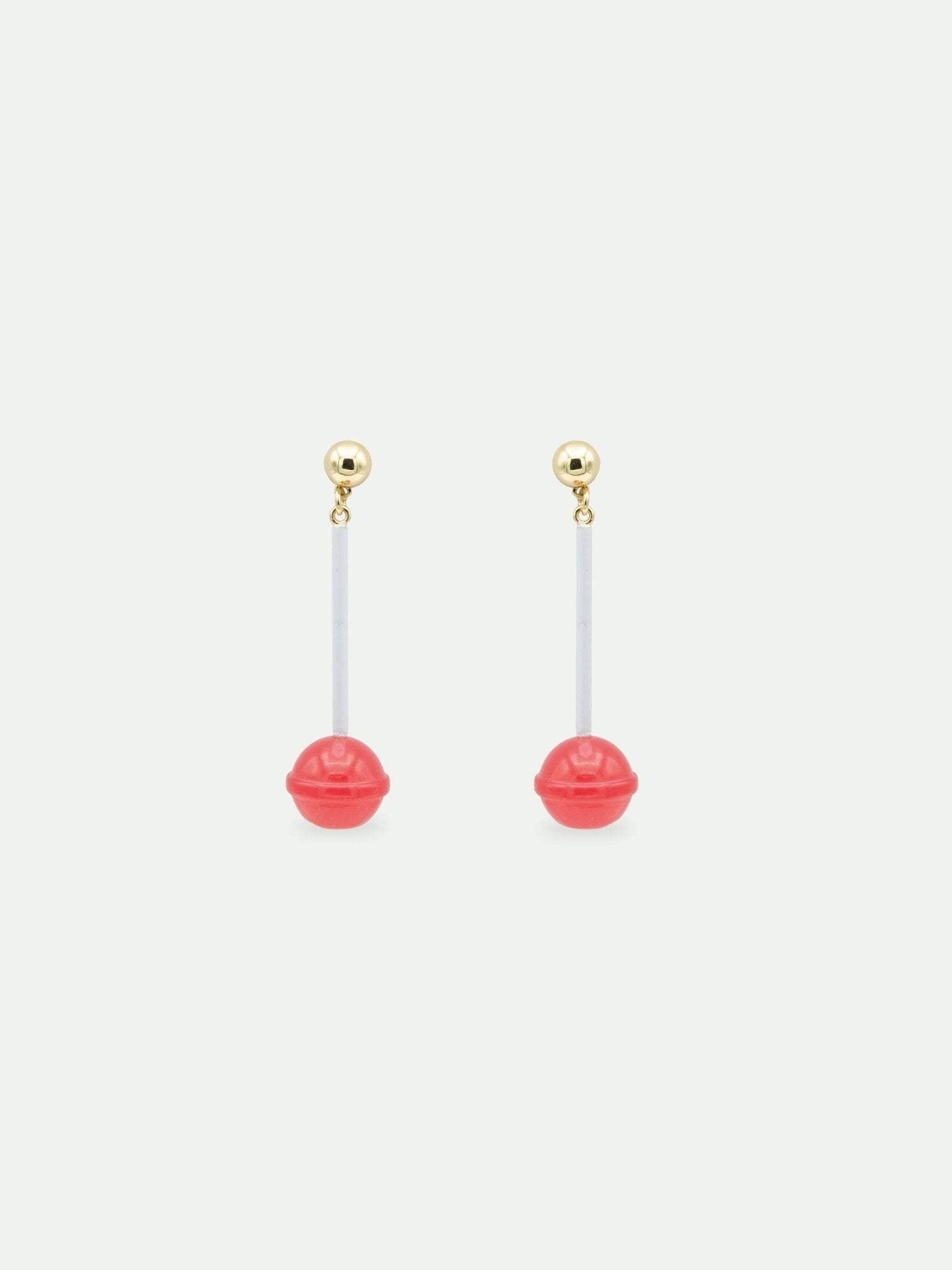 Strawberry Lollipop Earrings | AWMC1131 - Les Nereides