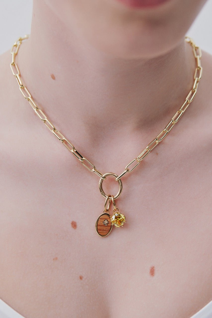 Touch Wood Pendant, Success And Protection | AWPE4541 - Les Nereides