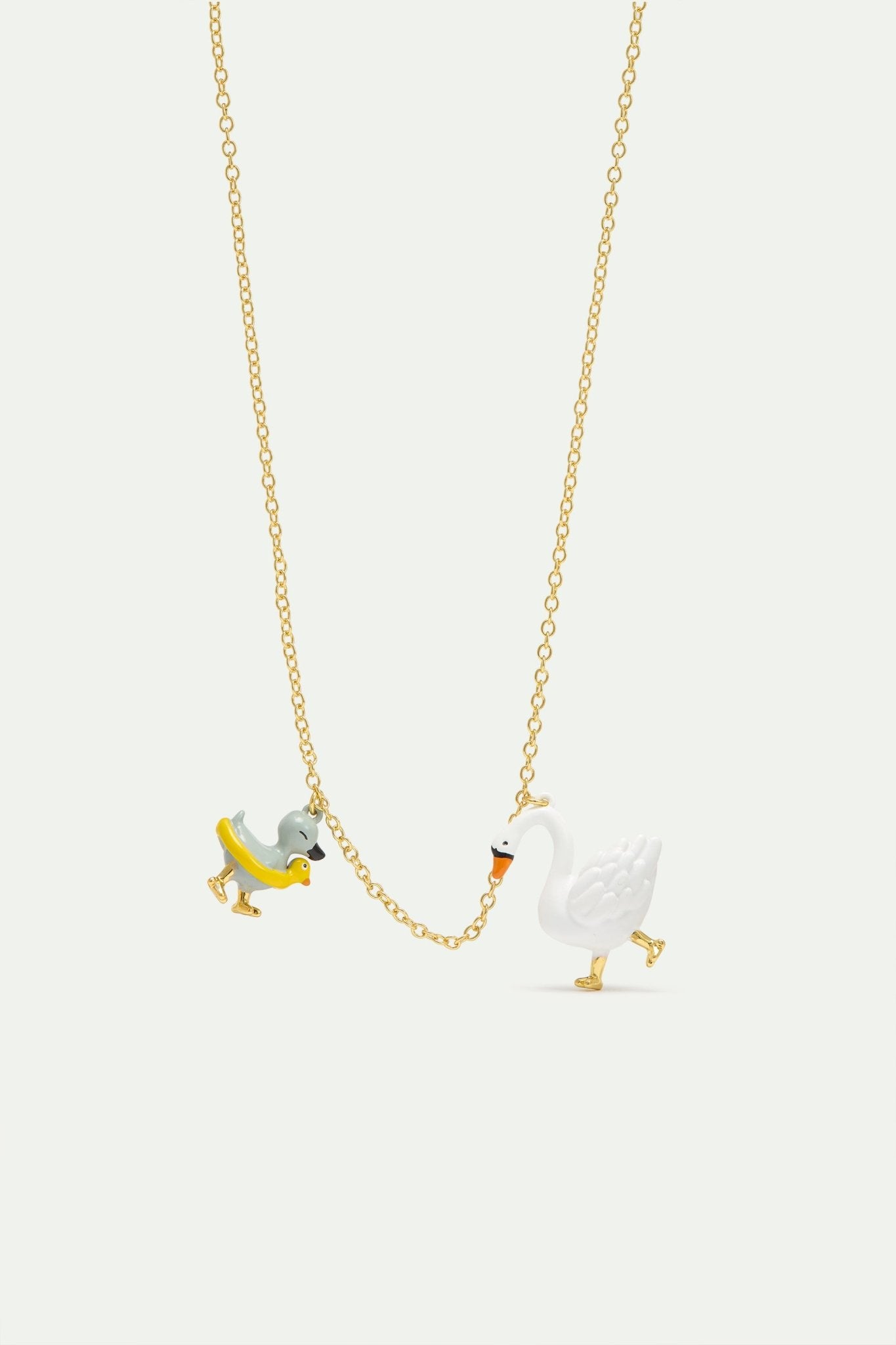 Ugly Duckling And Swan Necklace | AXFB3031 - Les Nereides