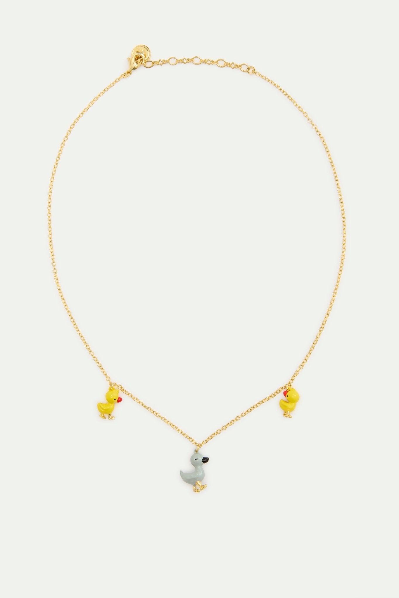 Ugly Duckling Necklace And Ducklings | AXFB3021 - Les Nereides