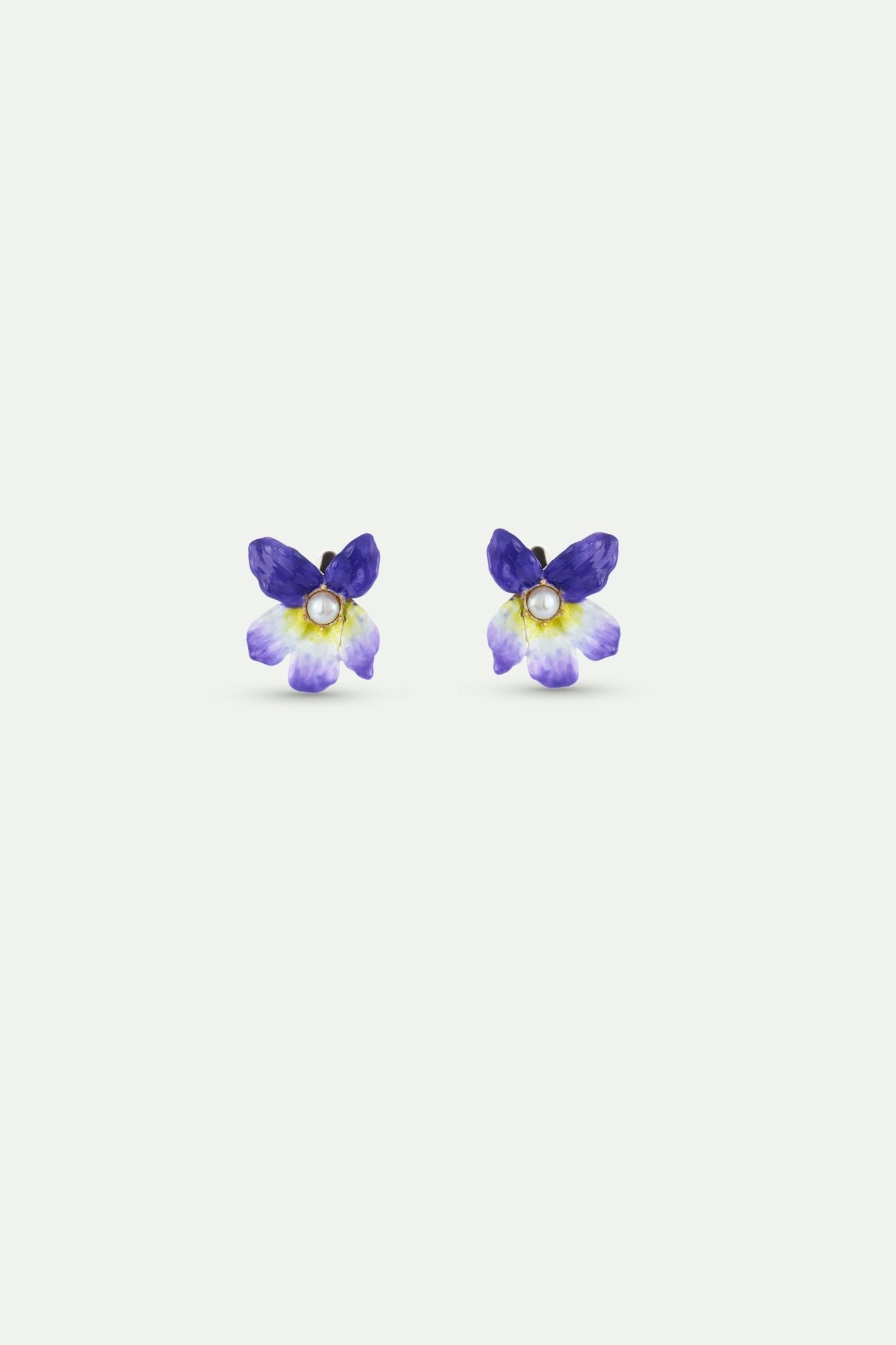 Violet And Cultured Pearl Cufflinks | AYCV9011 - Les Nereides