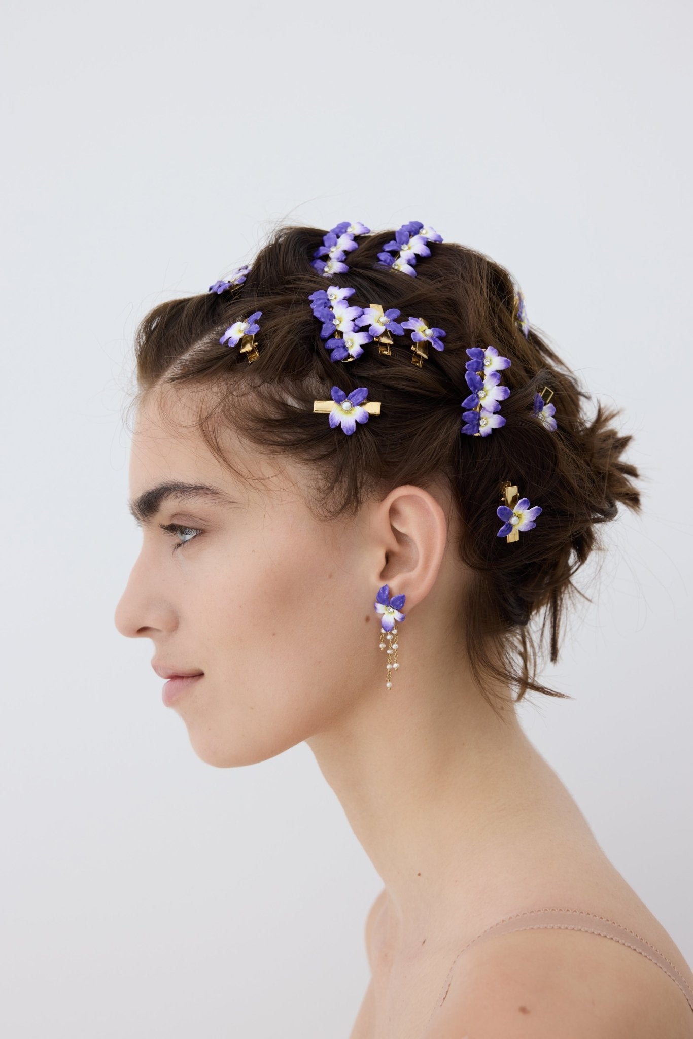 Violet Hair Clip | AYCV4021 - Les Nereides