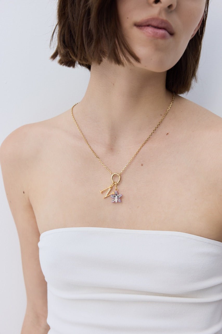 Wild Orchid and Crystal Pendant: Mystery and Independence | AYPE4041 - Les Nereides