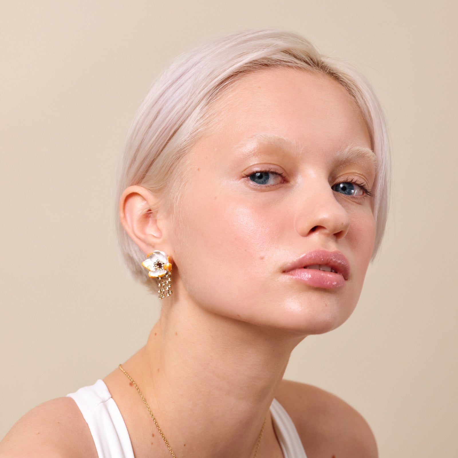 Wild Rose Earrings | ATFI1071 - Les Nereides