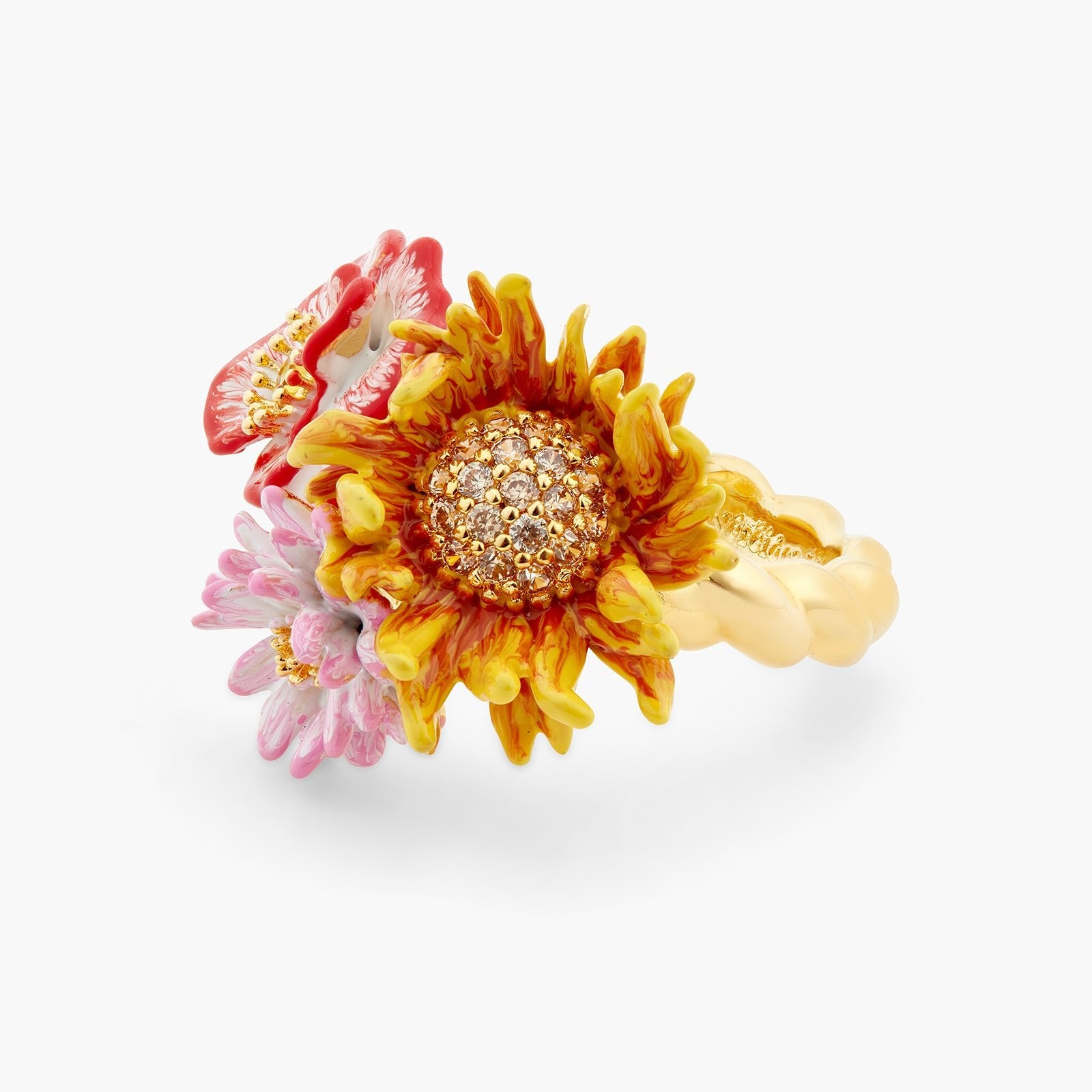 Wildflower Cocktail Ring | ATPO6011 - Les Nereides