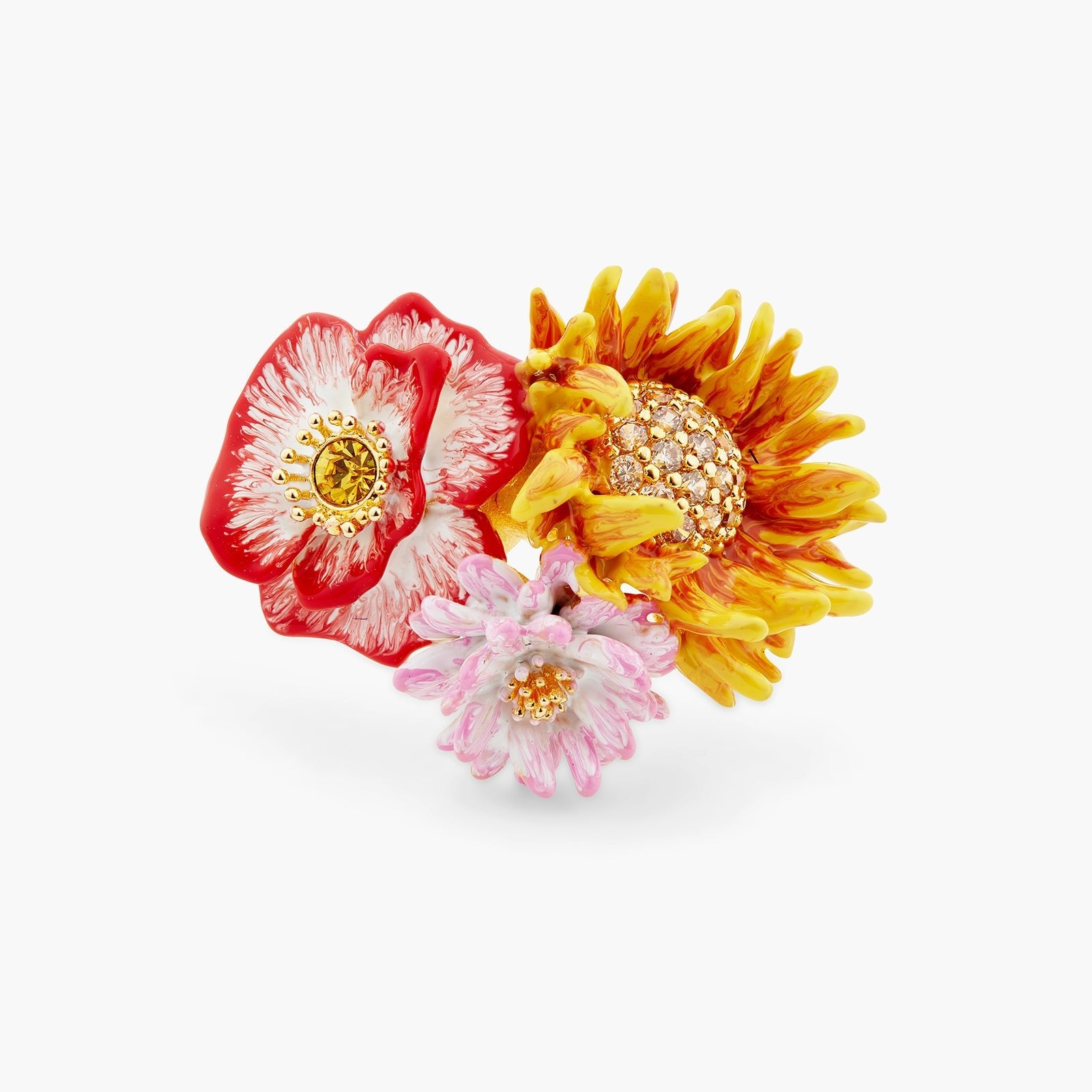 Wildflower Cocktail Ring | ATPO6011 - Les Nereides
