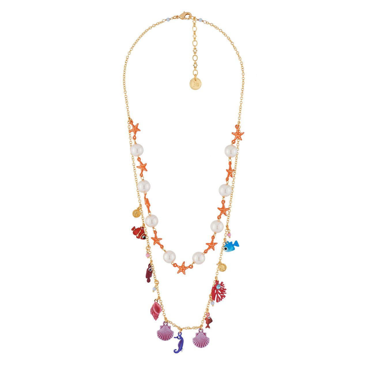 2 - Rows Sous L'Océan Necklace | AISO3131 - Les Nereides