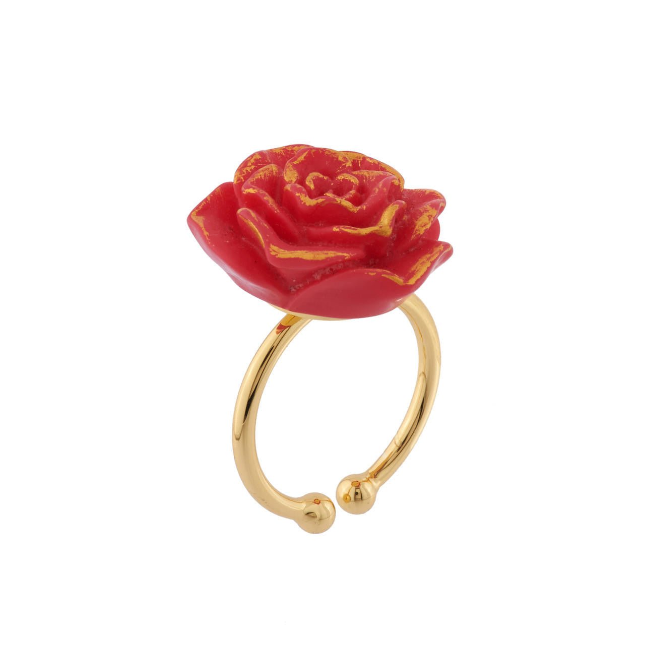 Adjustable Rose Belle Comme La Bête Rings | AIBE6021 - Les Nereides