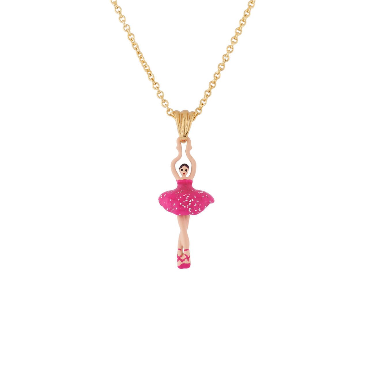 Aimdda301/1 | HotPinkMiniBallerinaNecklace - Les Nereides