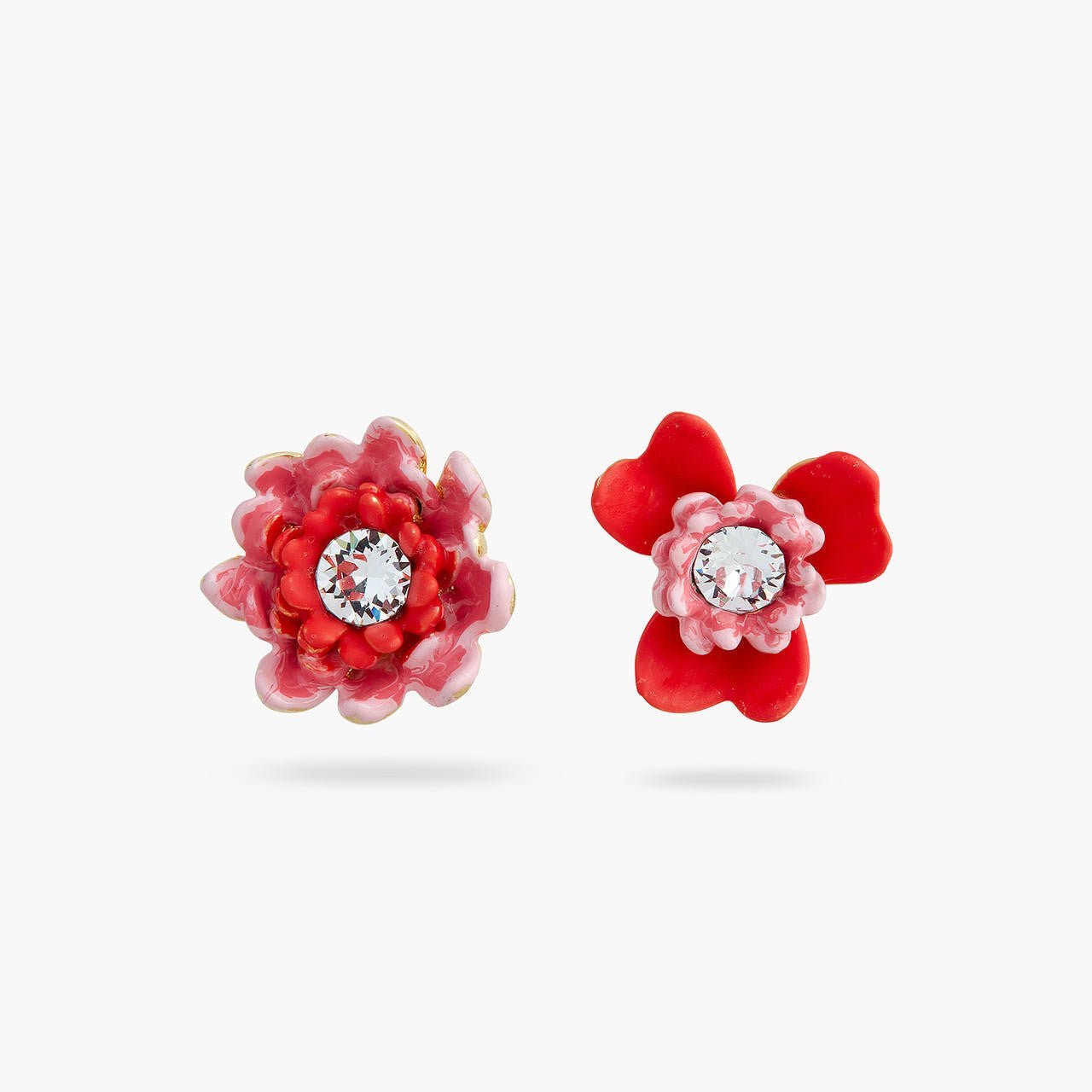 Anemone and gerbera earrings | AQHC1061 - Les Nereides