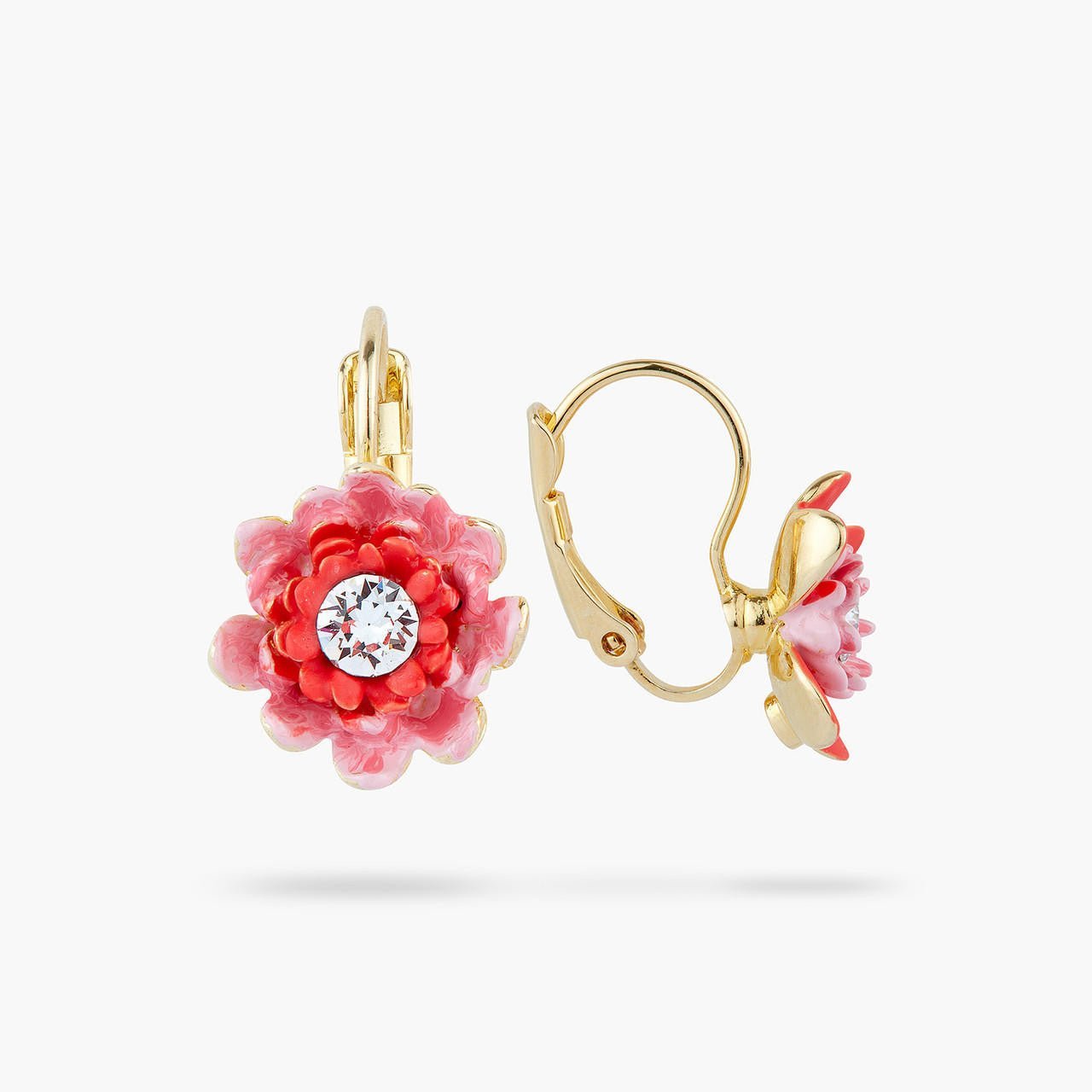 Anemone and gerbera earrings | AQHC1061 - Les Nereides
