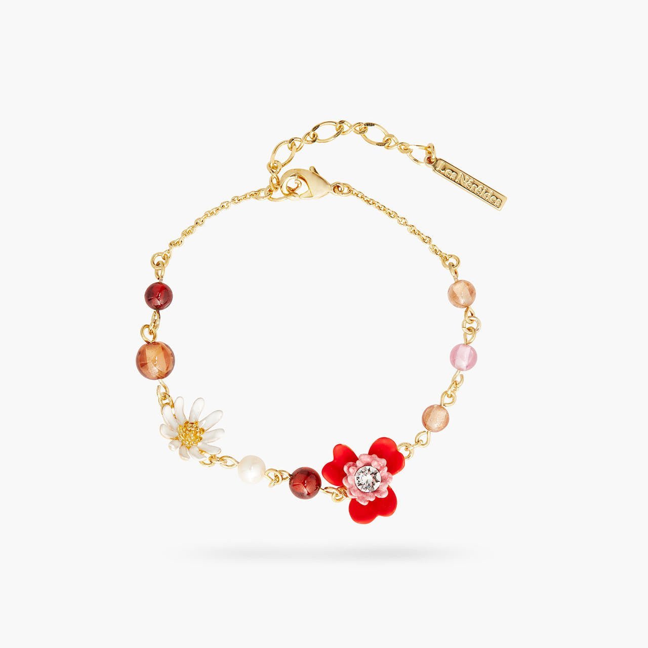 Anemone and gerbera thin bracelet | AQHC2021 - Les Nereides