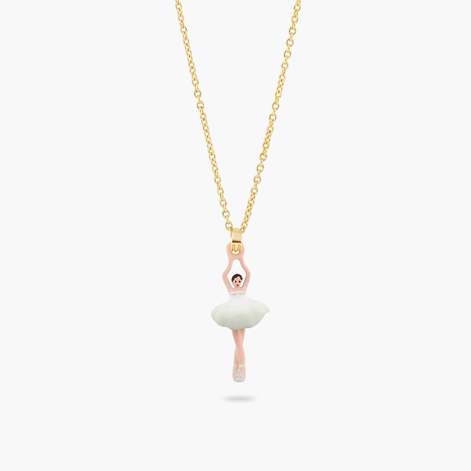 Aqua Green Ballerina Pendant Necklace | ATMDD3011 - Les Nereides