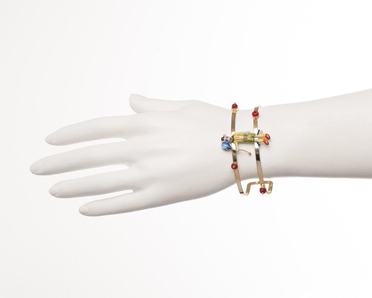 Bangle Birthday Mouse Mouse & Blue Balloon Bracelet | AEBM2061 - Les Nereides