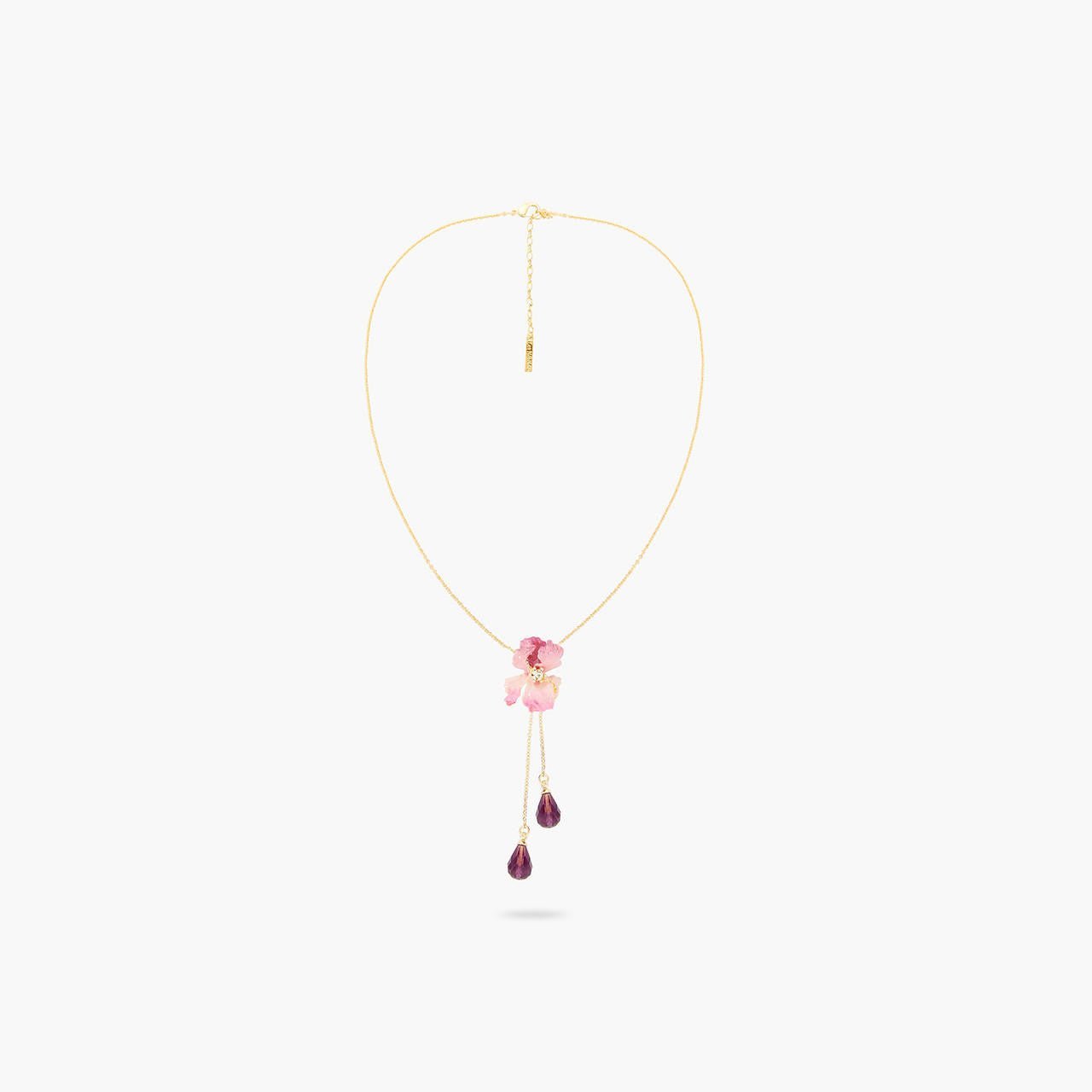 Bearded Iris Pendant Necklace | ARSA3081 - Les Nereides
