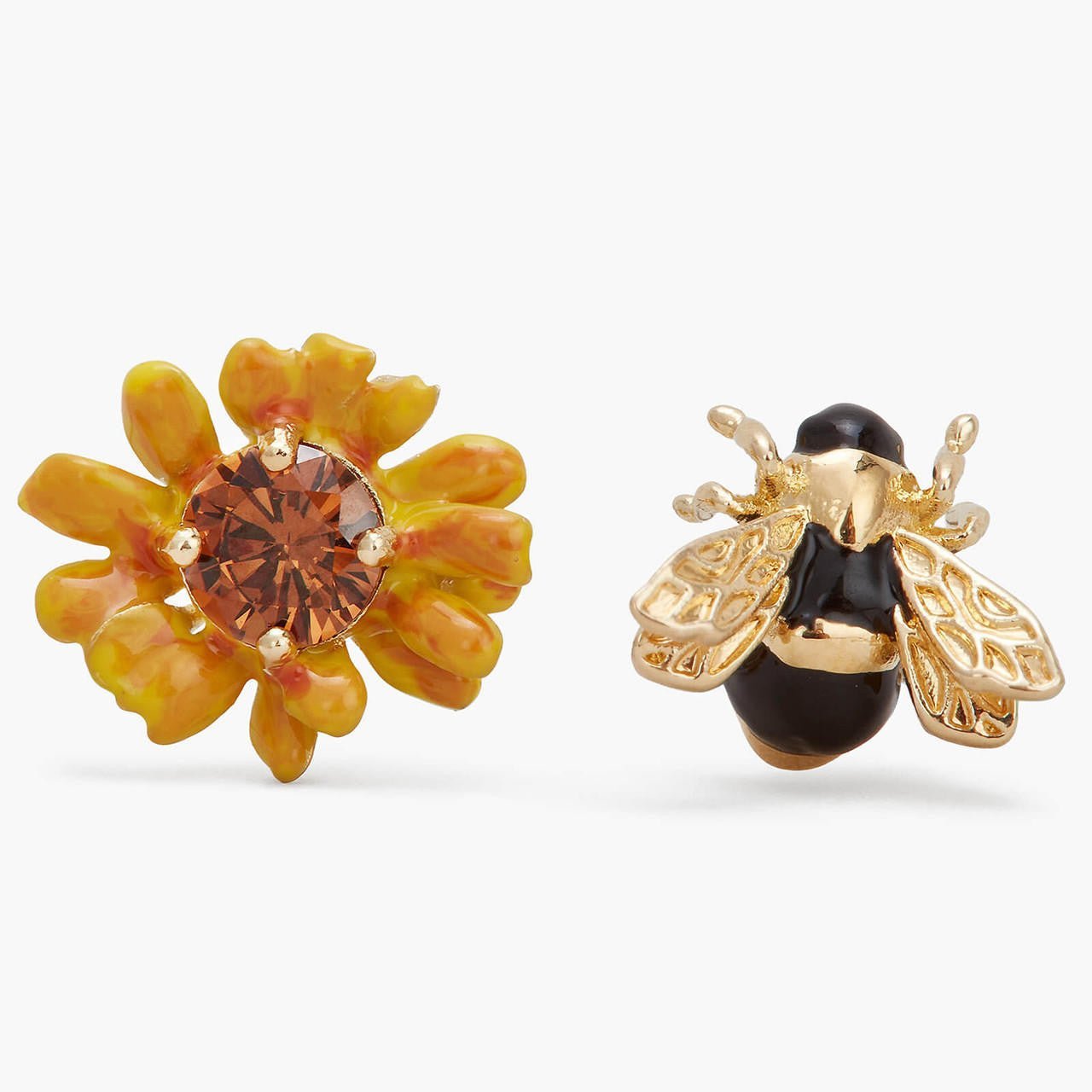 Bee And Buttercup Earrings | APPP1091 - Les Nereides