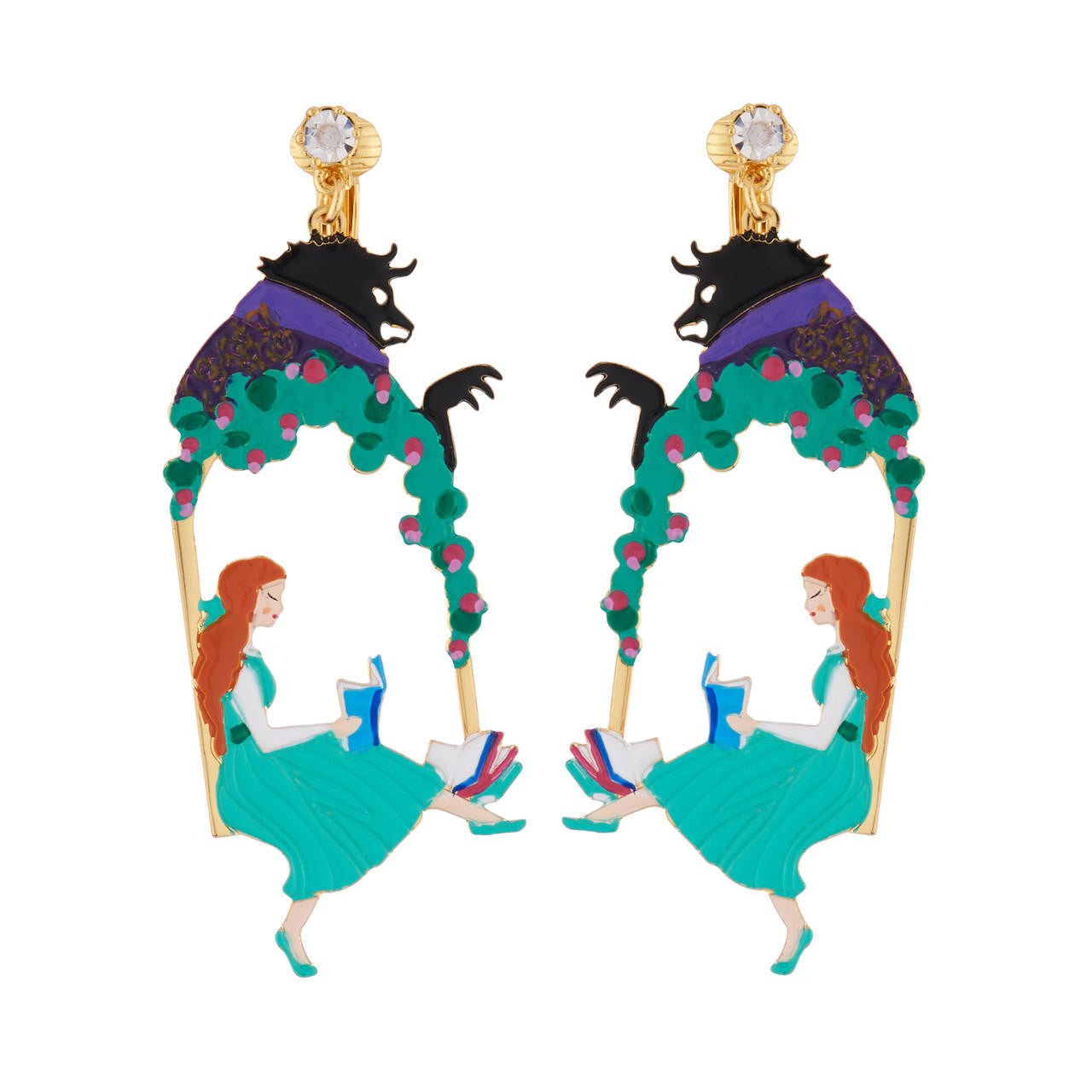 Belle Comme La Bête Earrings | AIBE1021 - Les Nereides