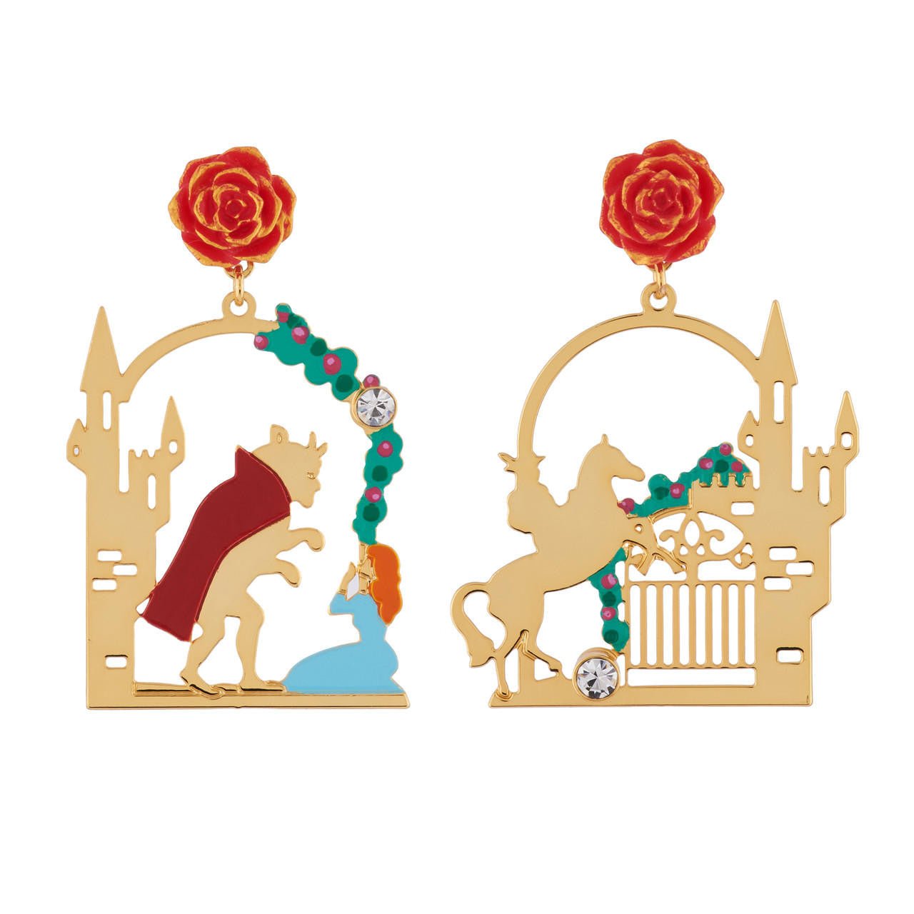 Belle Comme La Bête Earrings | AIBE1241 - Les Nereides