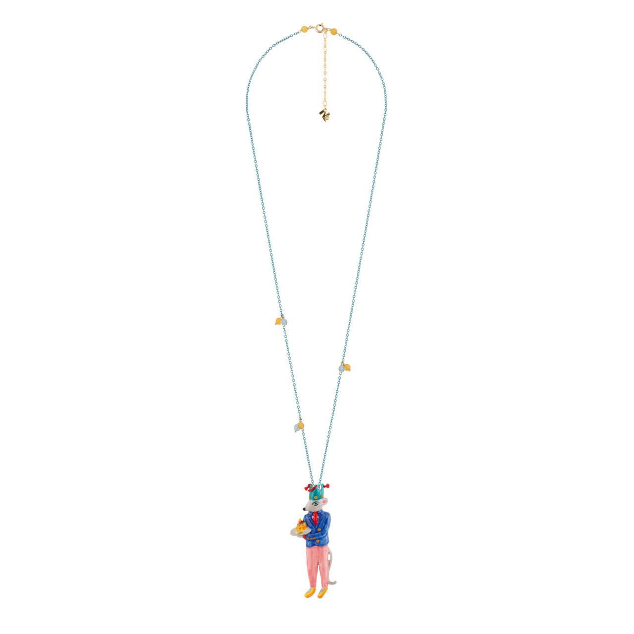 Birthday Mouse Mouse & Cheesecake Necklace | AEBM3121 - Les Nereides