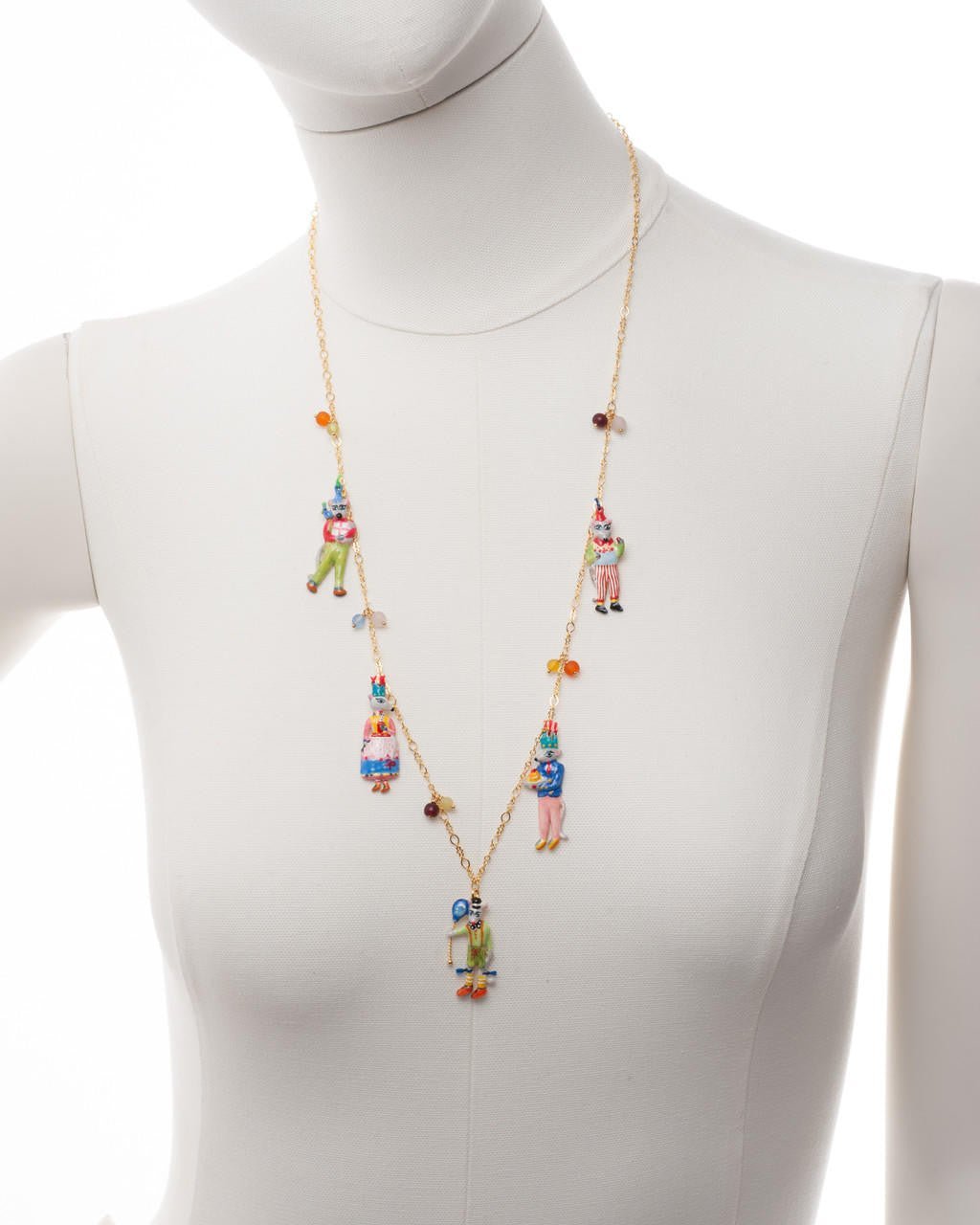 Birthday Mouse Multi - Éléments Necklace | AEBM3151 - Les Nereides