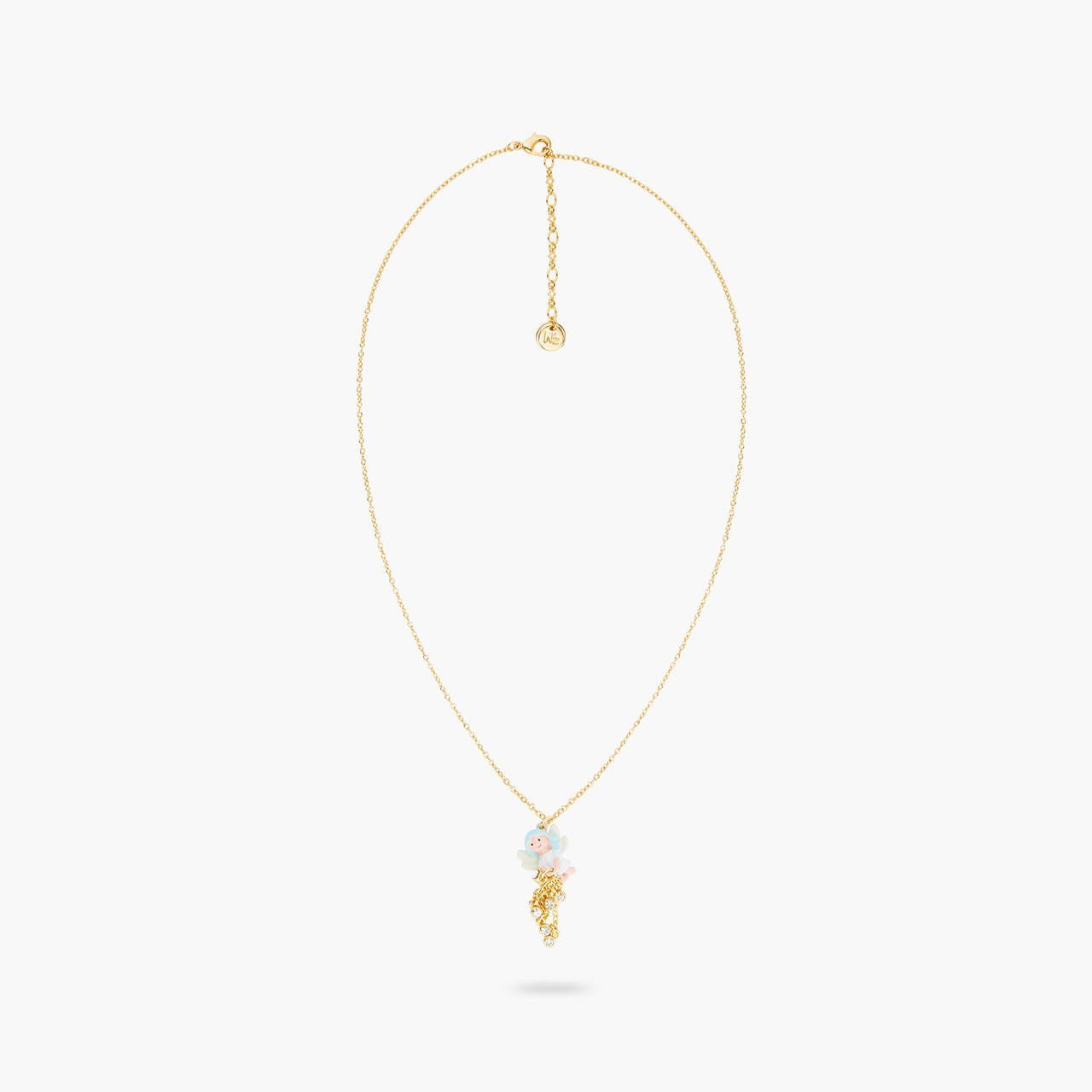 Blue Fairy Pendant Necklace | ARPI3021 - Les Nereides