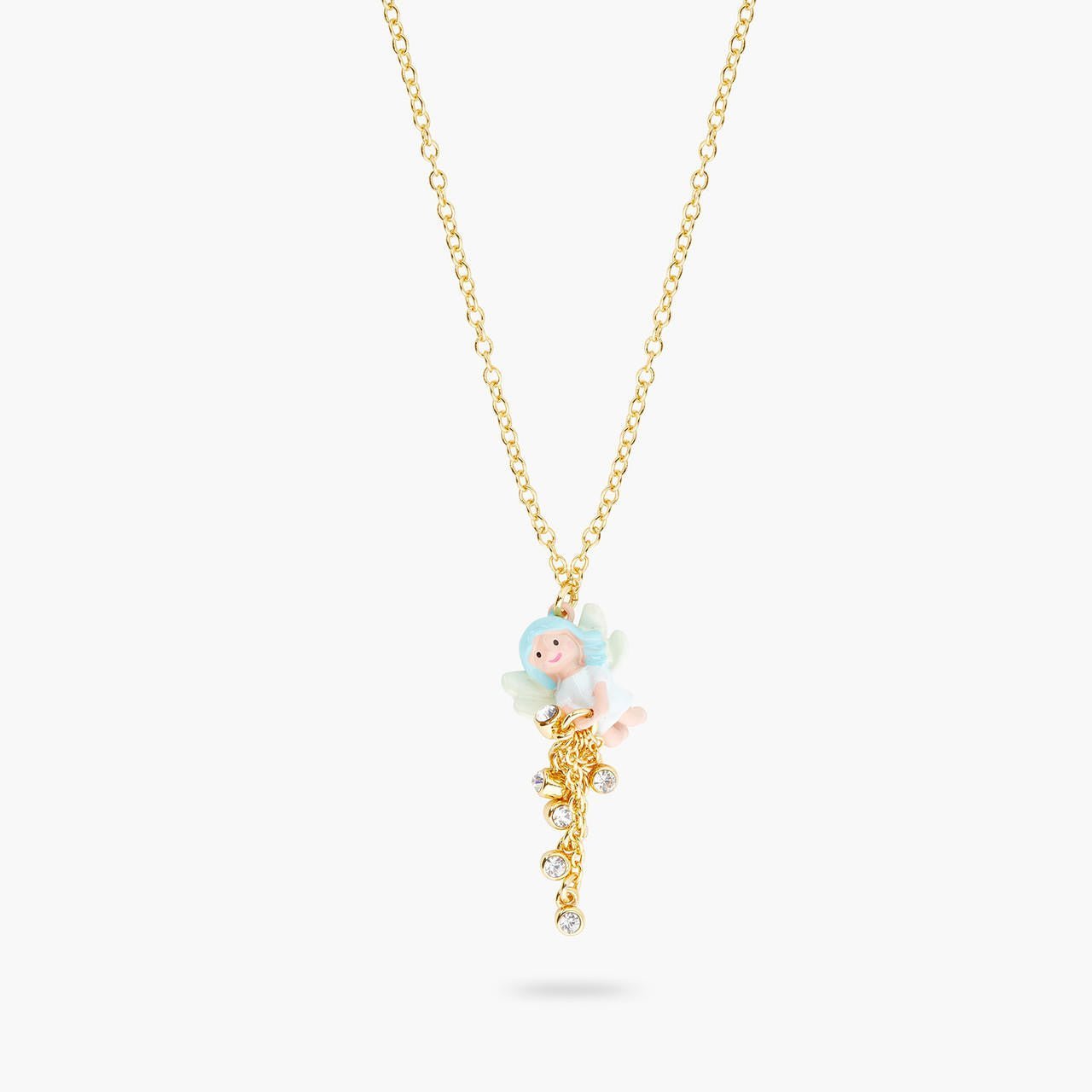 Blue Fairy Pendant Necklace | ARPI3021 - Les Nereides
