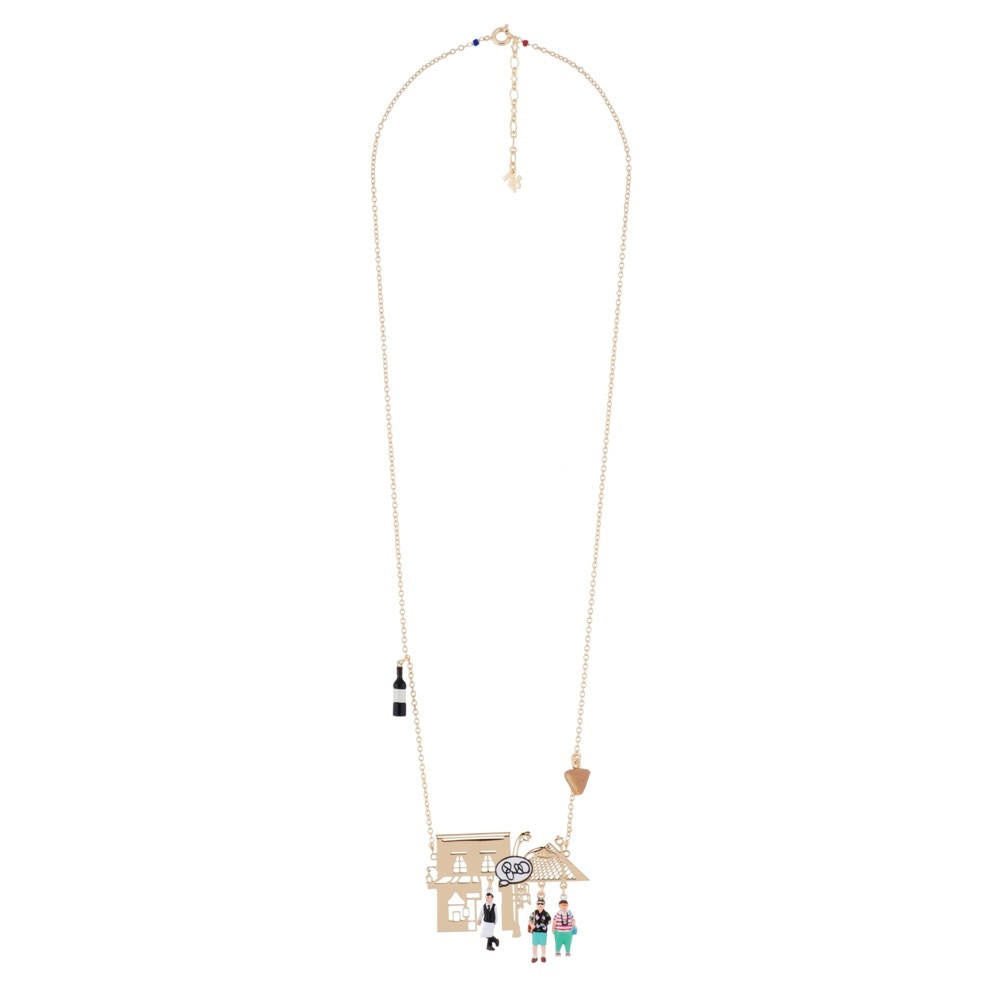 Bonjour Paris Necklace | AGBP3041 - Les Nereides