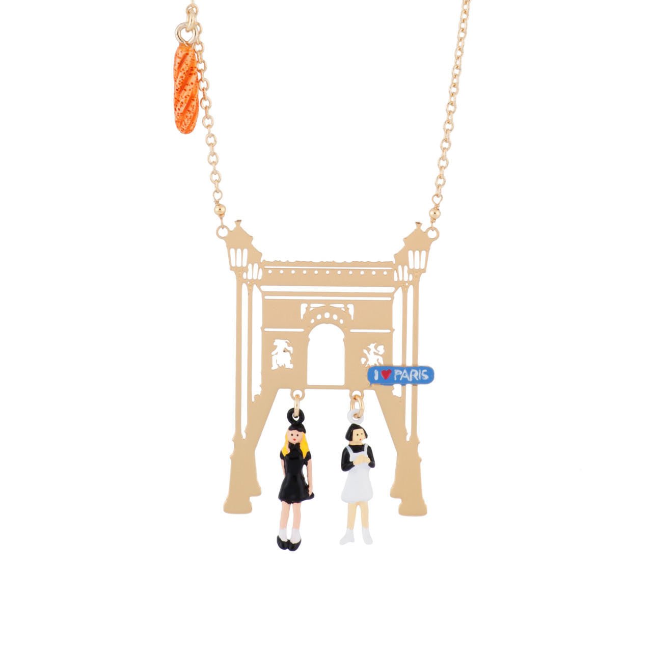 Bonjour Paris Necklace | AGBP3071 - Les Nereides