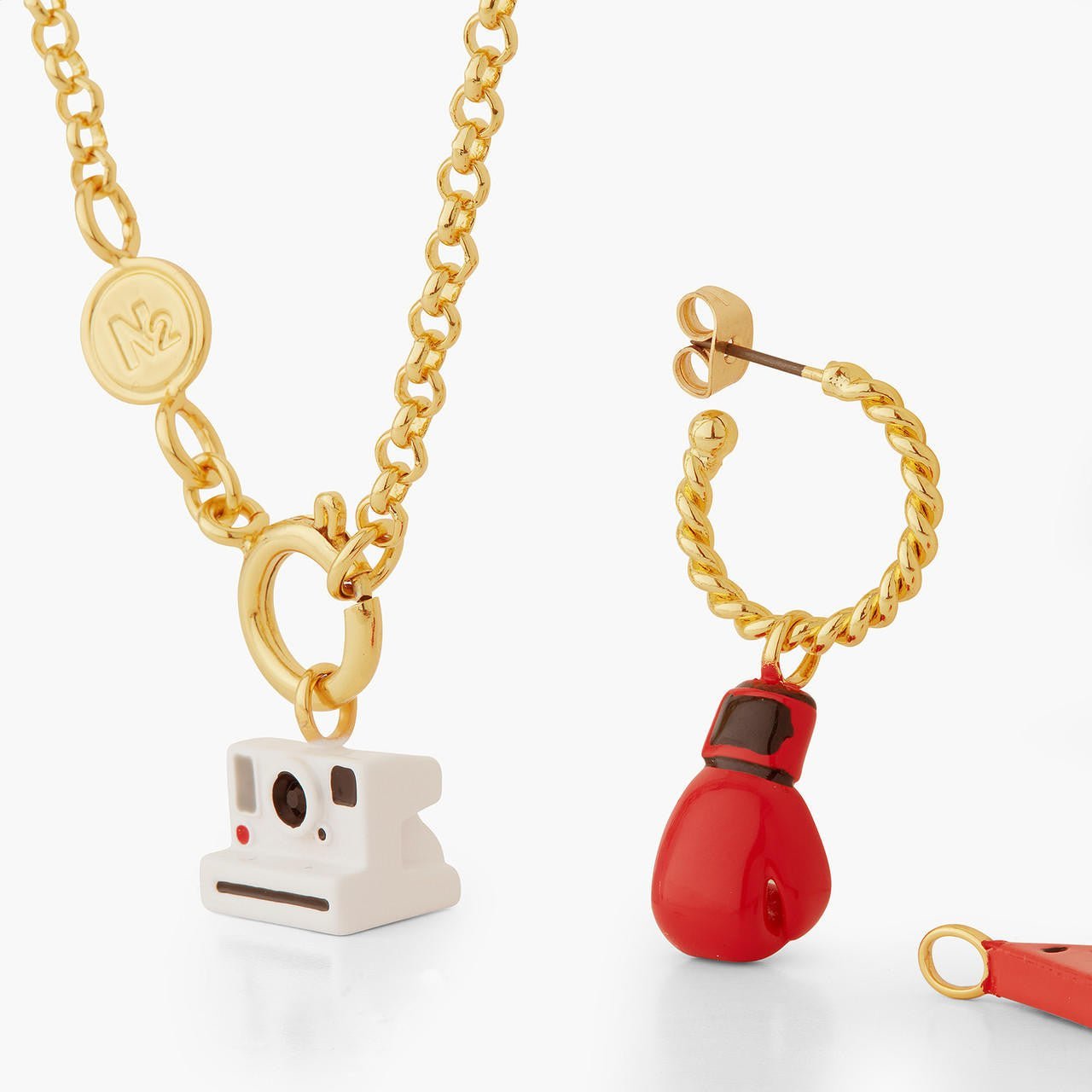 Boxing glove charm | AQCH4051 - Les Nereides