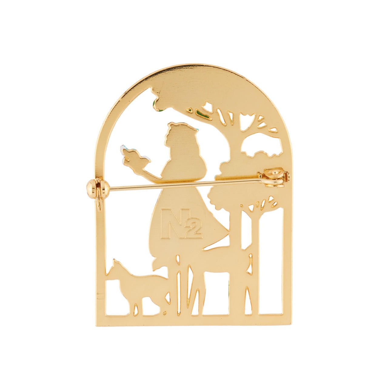 Brooch Haut Comme 7 Pommes Charms | AHBN4021 - Les Nereides