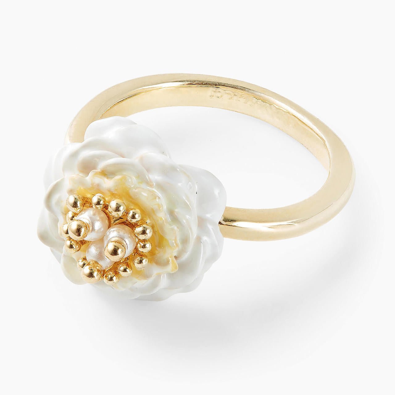 Camellia Adjustable Ring | AOLF6011 - Les Nereides