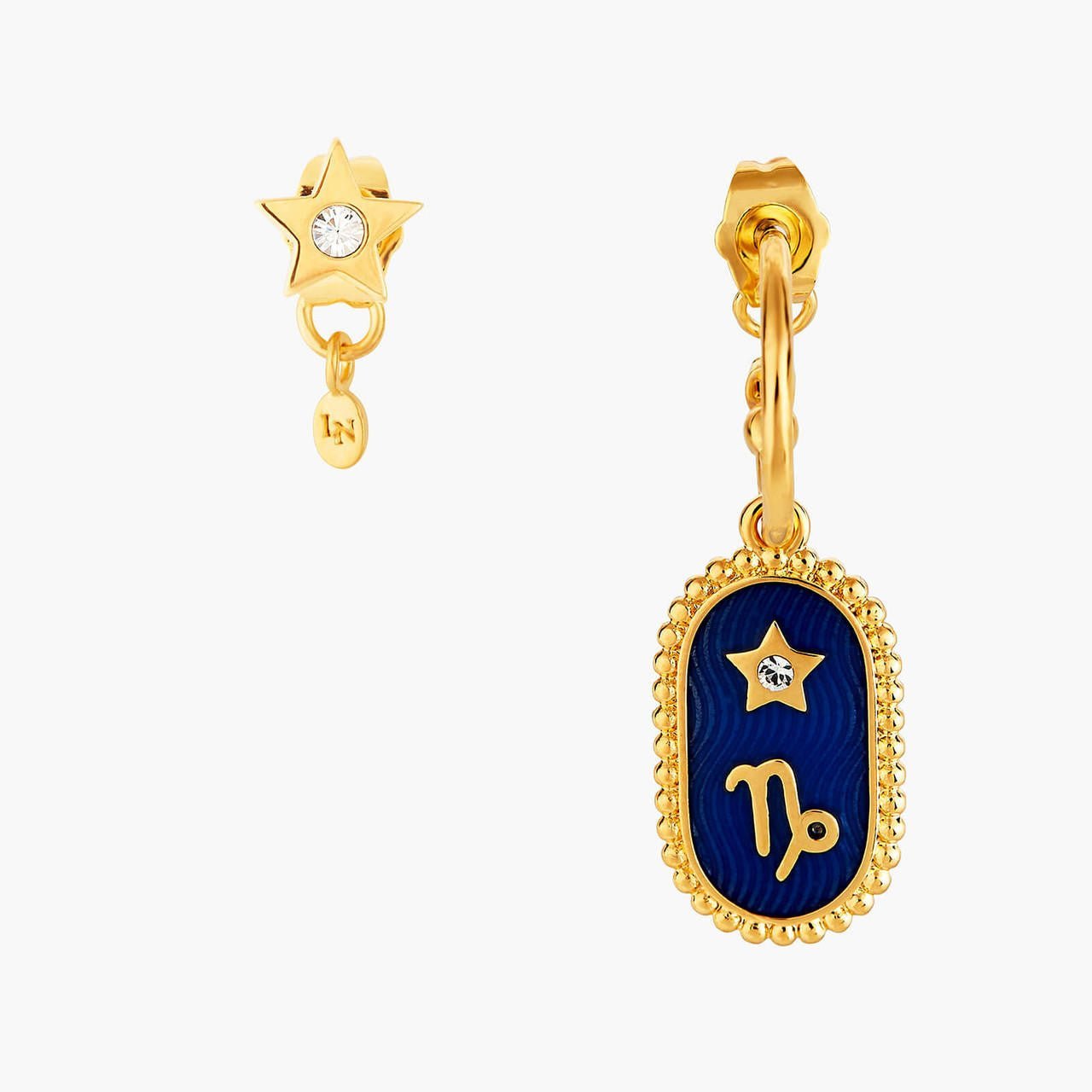 Capricorn Zodiac Sign Earrings | ANCS1101 - Les Nereides
