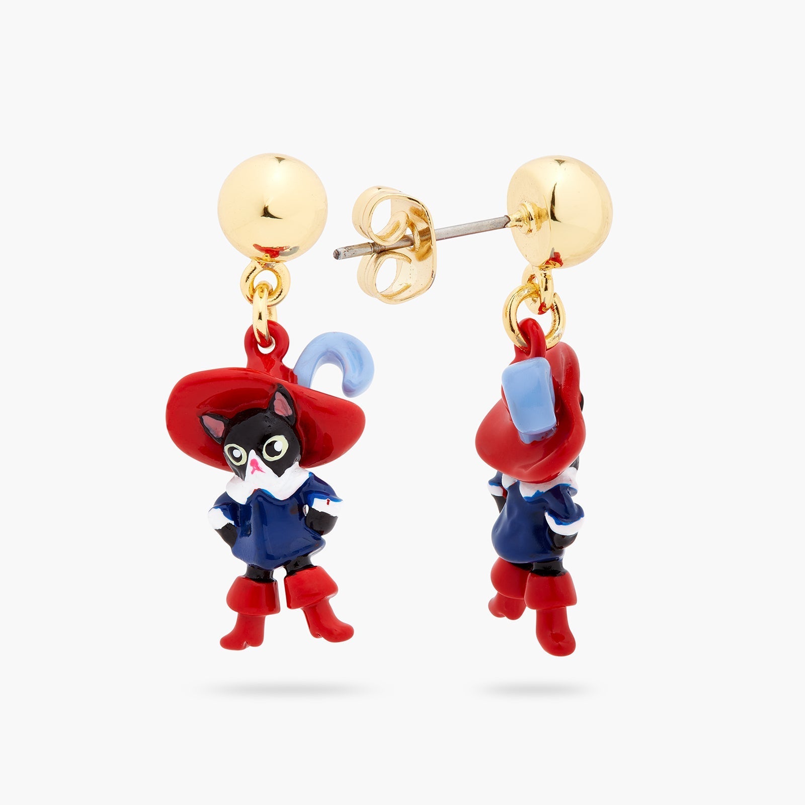 Charming Cat Earrings | ASCC1041 - Les Nereides