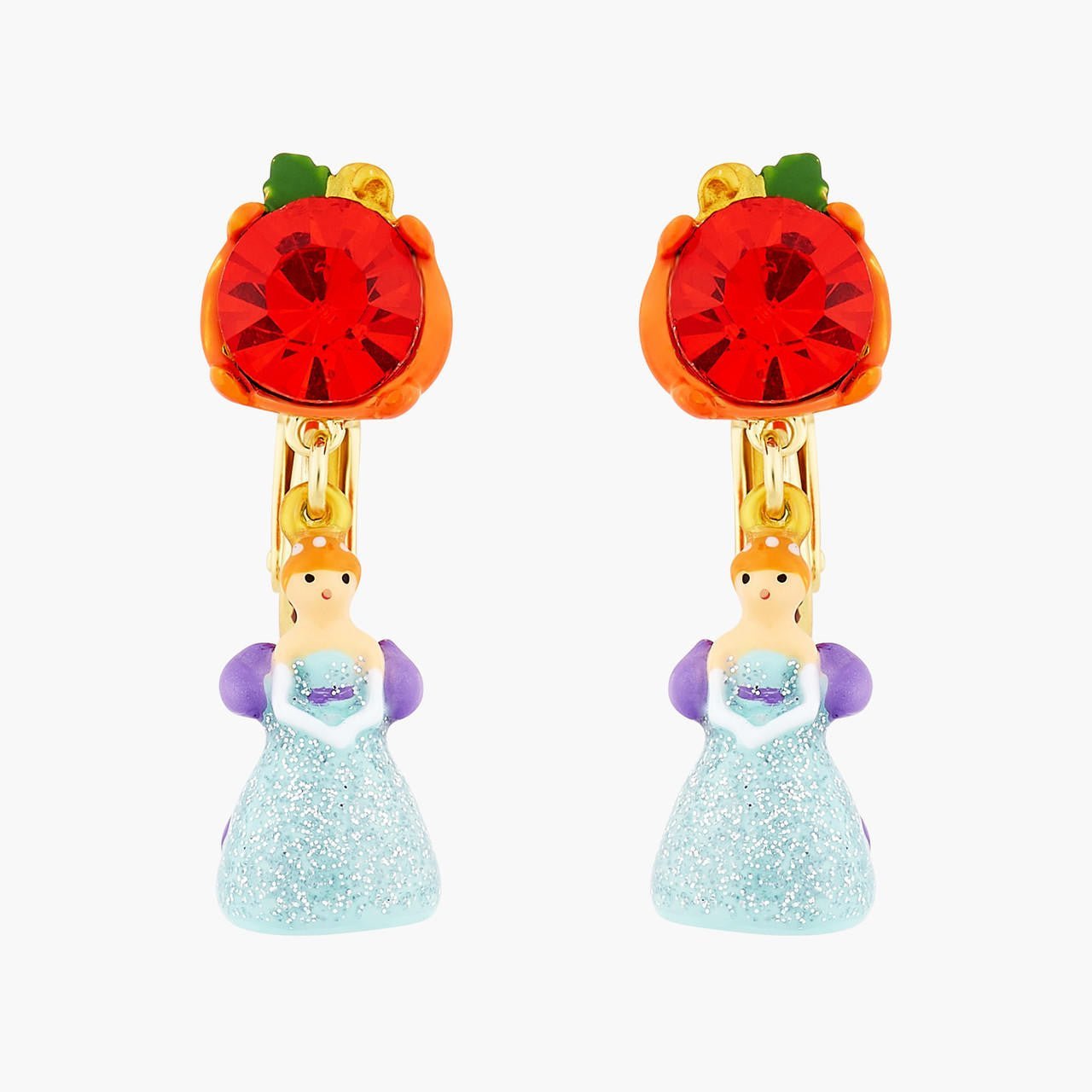 Cinderella And Pumkpin Earrings | AOCE1161 - Les Nereides