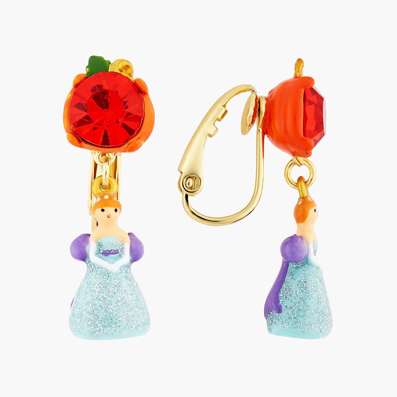 Cinderella And Pumkpin Earrings | AOCE1161 - Les Nereides