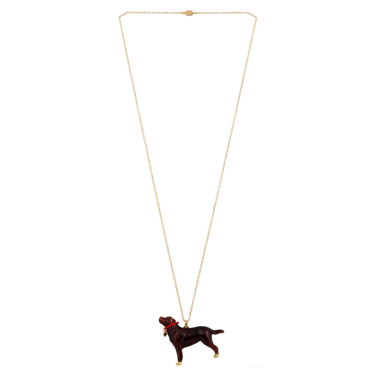 Collier Entre Chiens Unicolor Necklace | XEC3041 - Les Nereides
