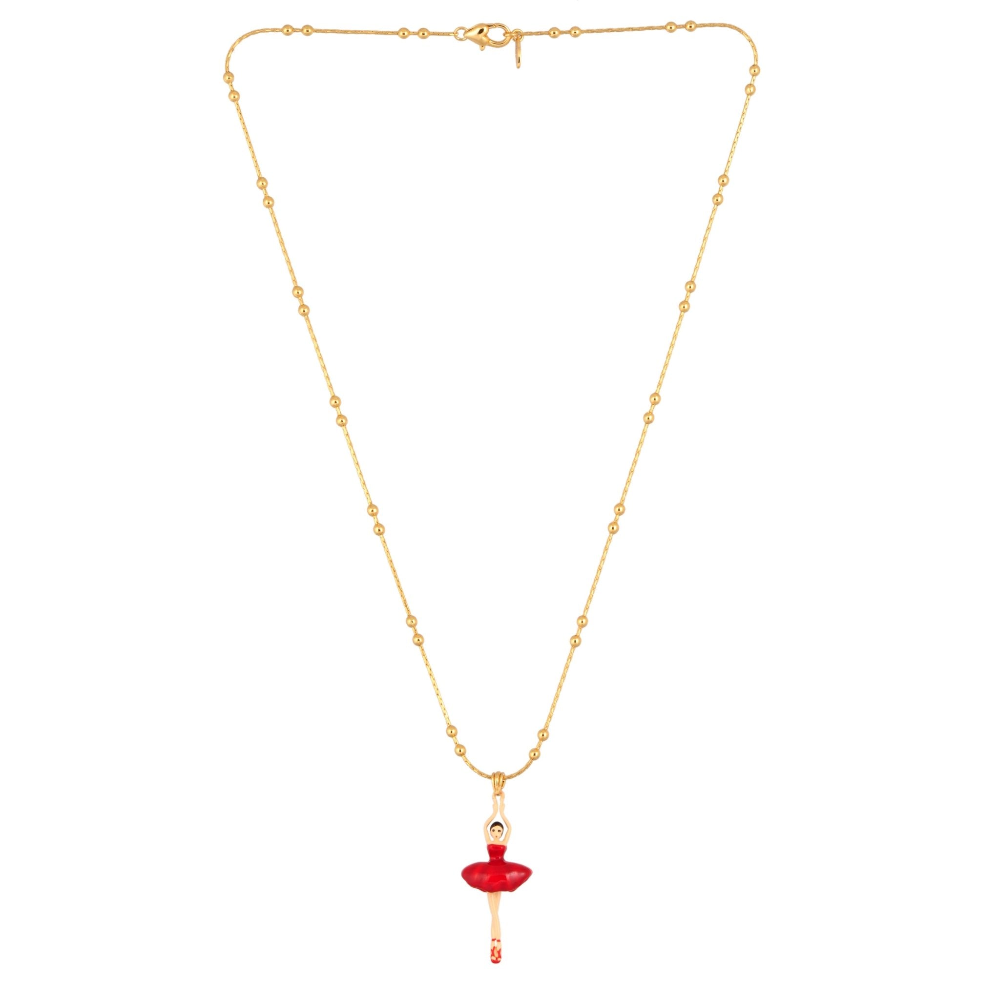 Collier Pas de Deux Red Red Necklace | RDD3593 - Les Nereides