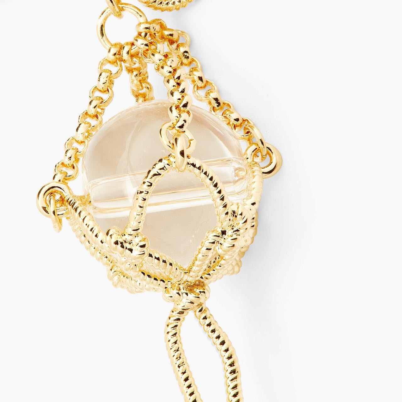 Crystal Fishing Float Earrings | AQMP1031 - Les Nereides