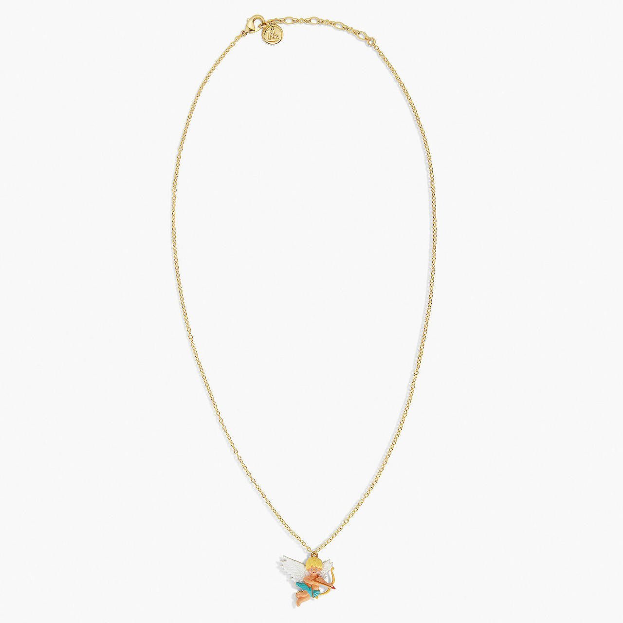 Cupid And Bow And Arrows Pendant Necklace | APPD3021 - Les Nereides