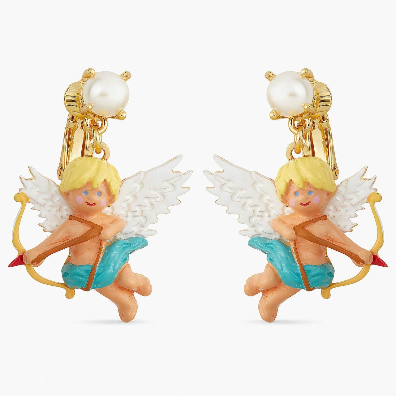 Cupid Post Earrings | APPD1021 - Les Nereides
