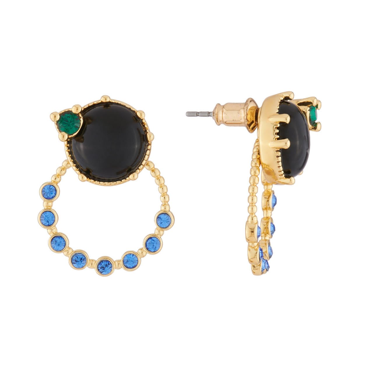 Ears With And Bluetone Earrings | AJPF118 - Les Nereides