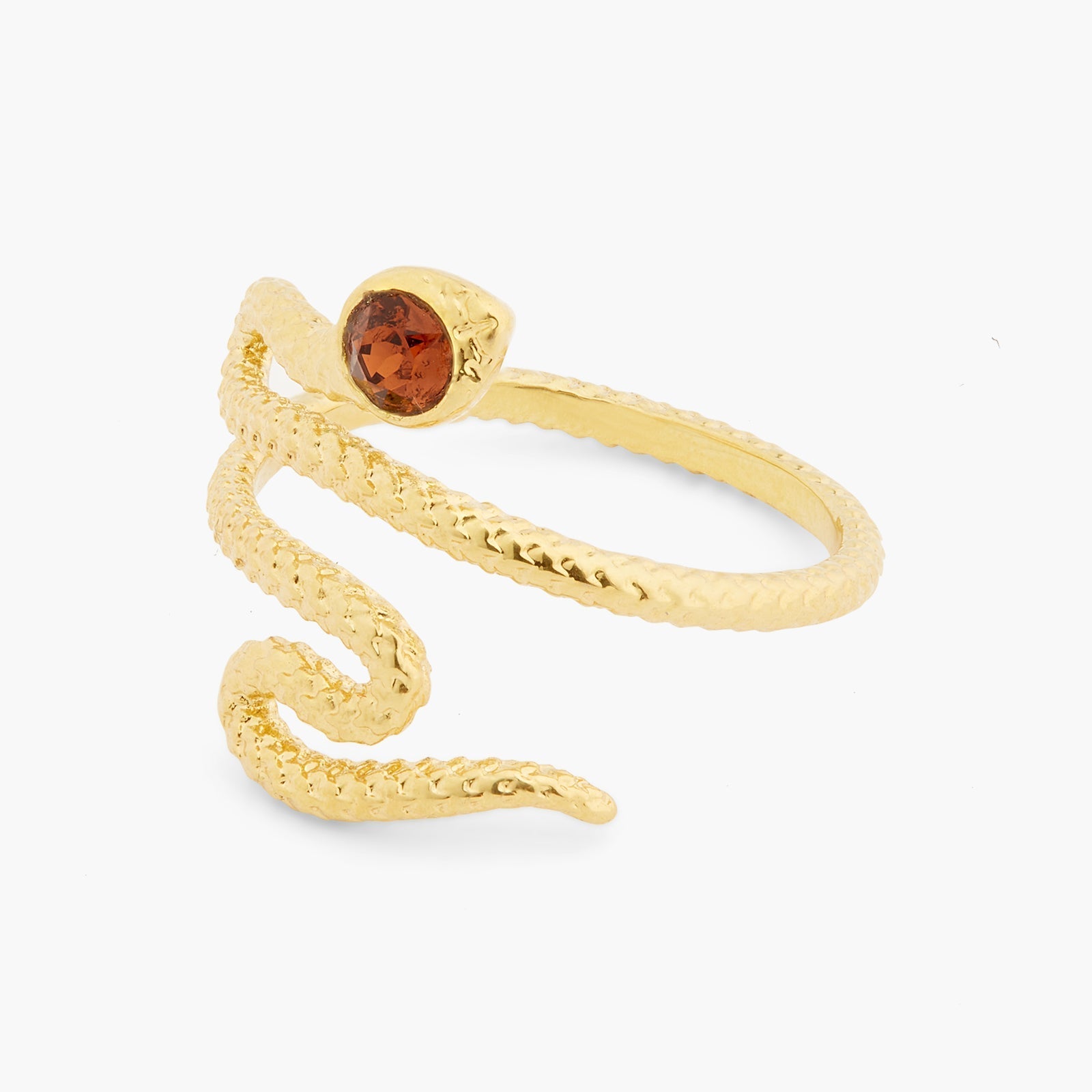 Egyptian Snake Adjustable Ring | ASNI6021 - Les Nereides