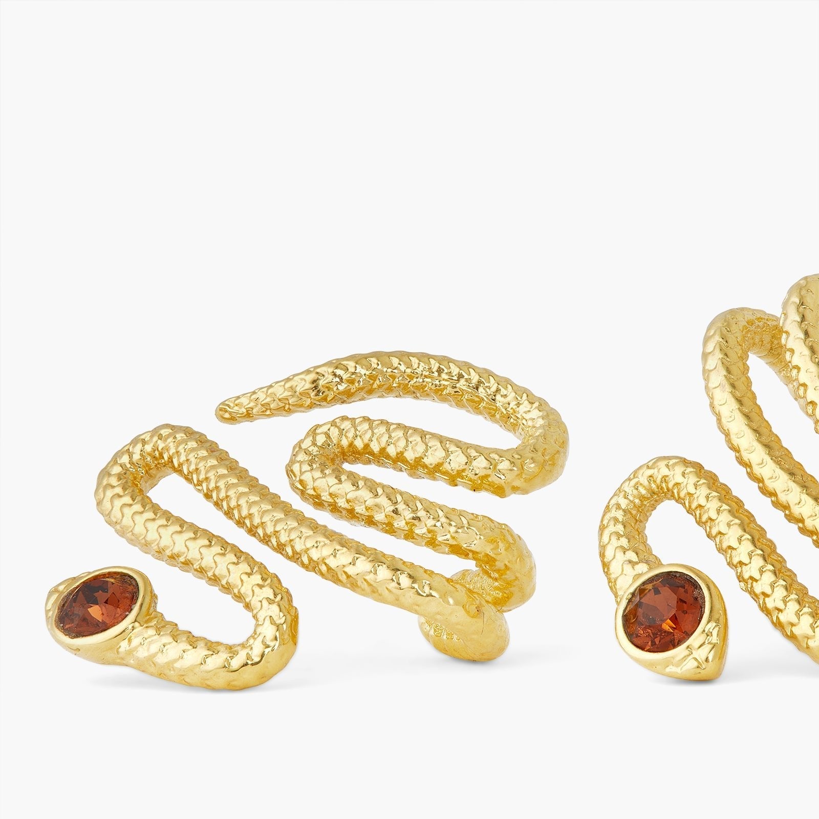 Egyptian Snake Earrings | ASNI1051 - Les Nereides
