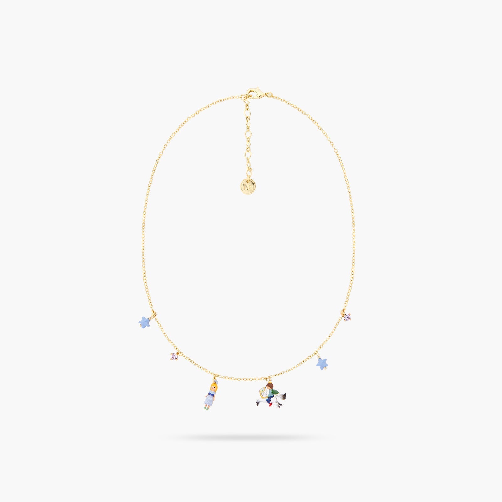 Enchanted Hair Princess And Prince Charm Necklace | ASCE3021 - Les Nereides