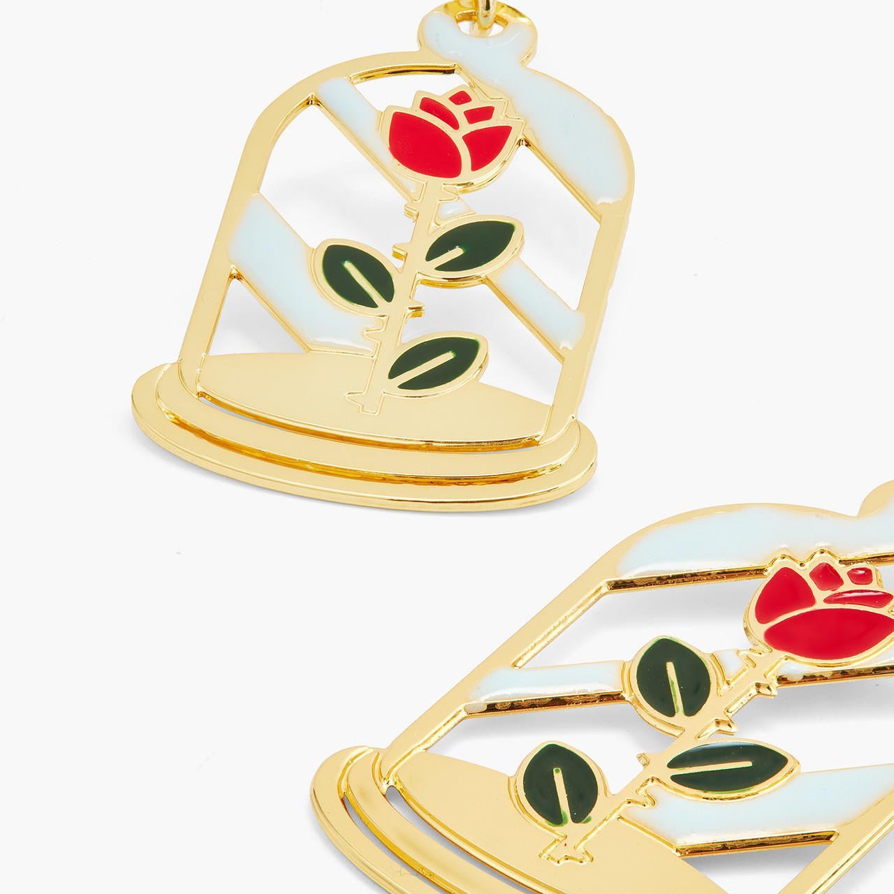 Enchanted rose earrings | AQUI1011 - Les Nereides