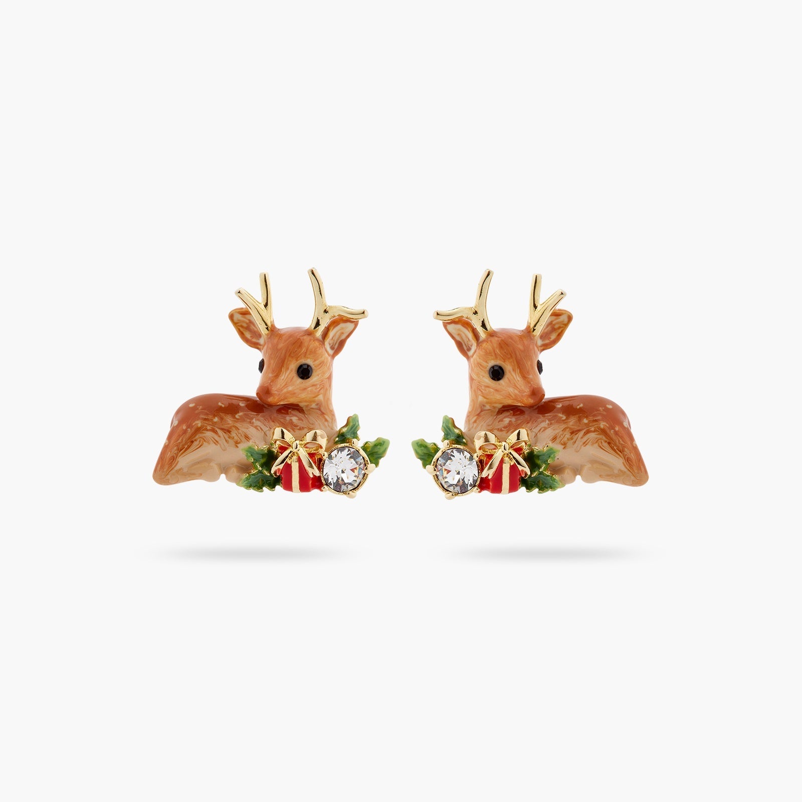 Fawn And Holly Earrings | ASPS1021 - Les Nereides